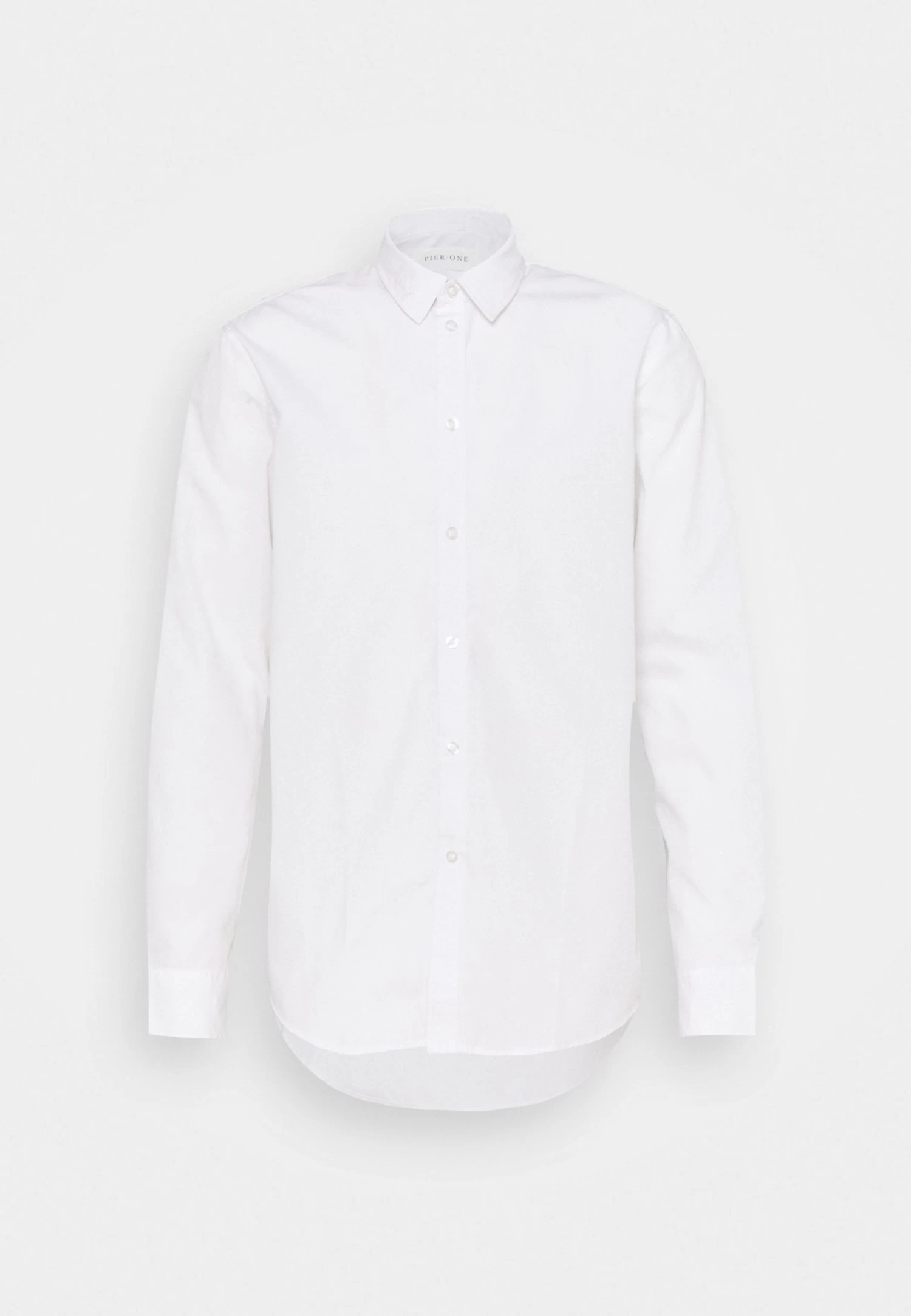 Pier One 2 Pack - Camisa Elegante - White/Black - Imagen 4