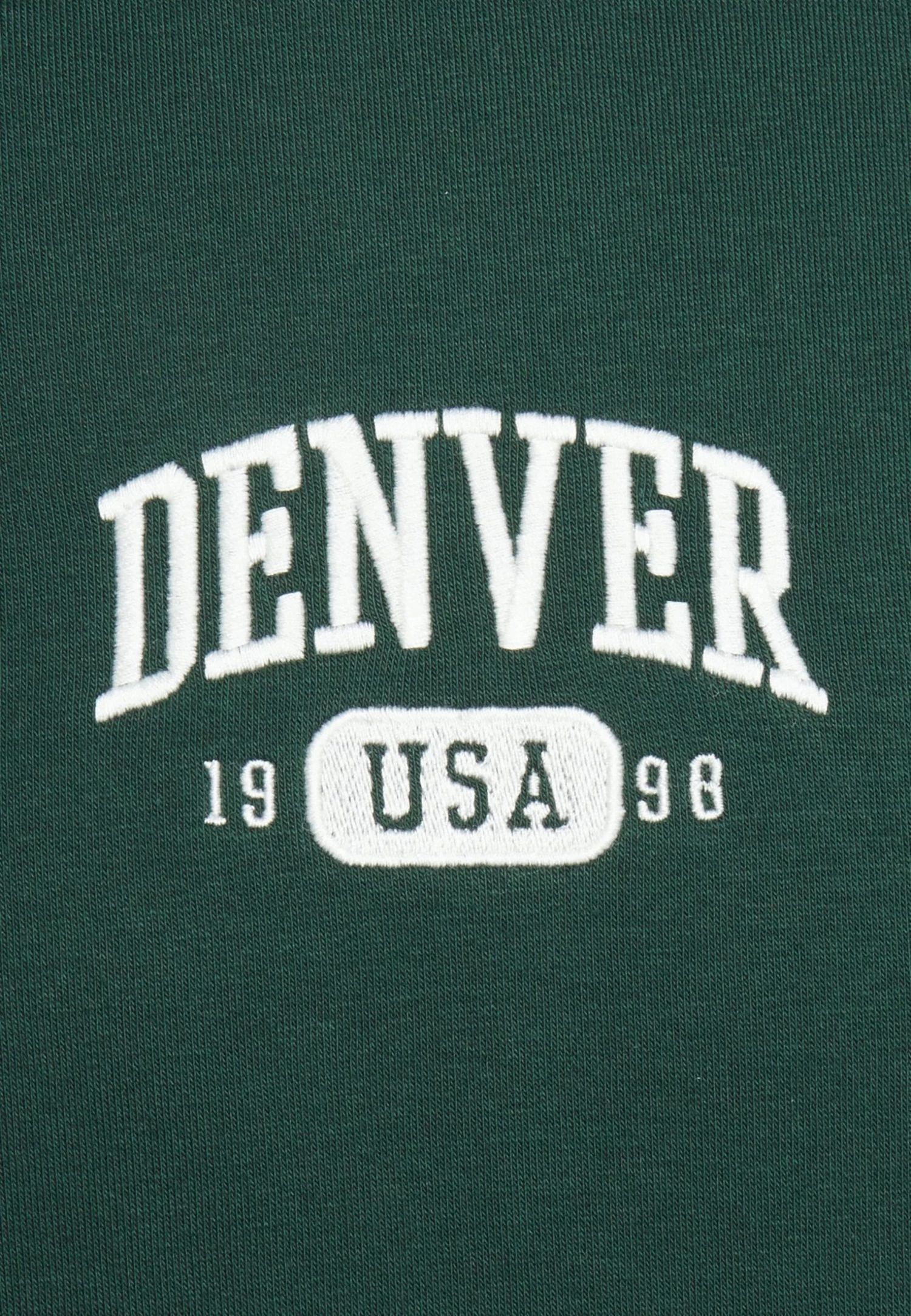 Pier One Denver College Hoodie- Sudadera - Green - Imagen 3