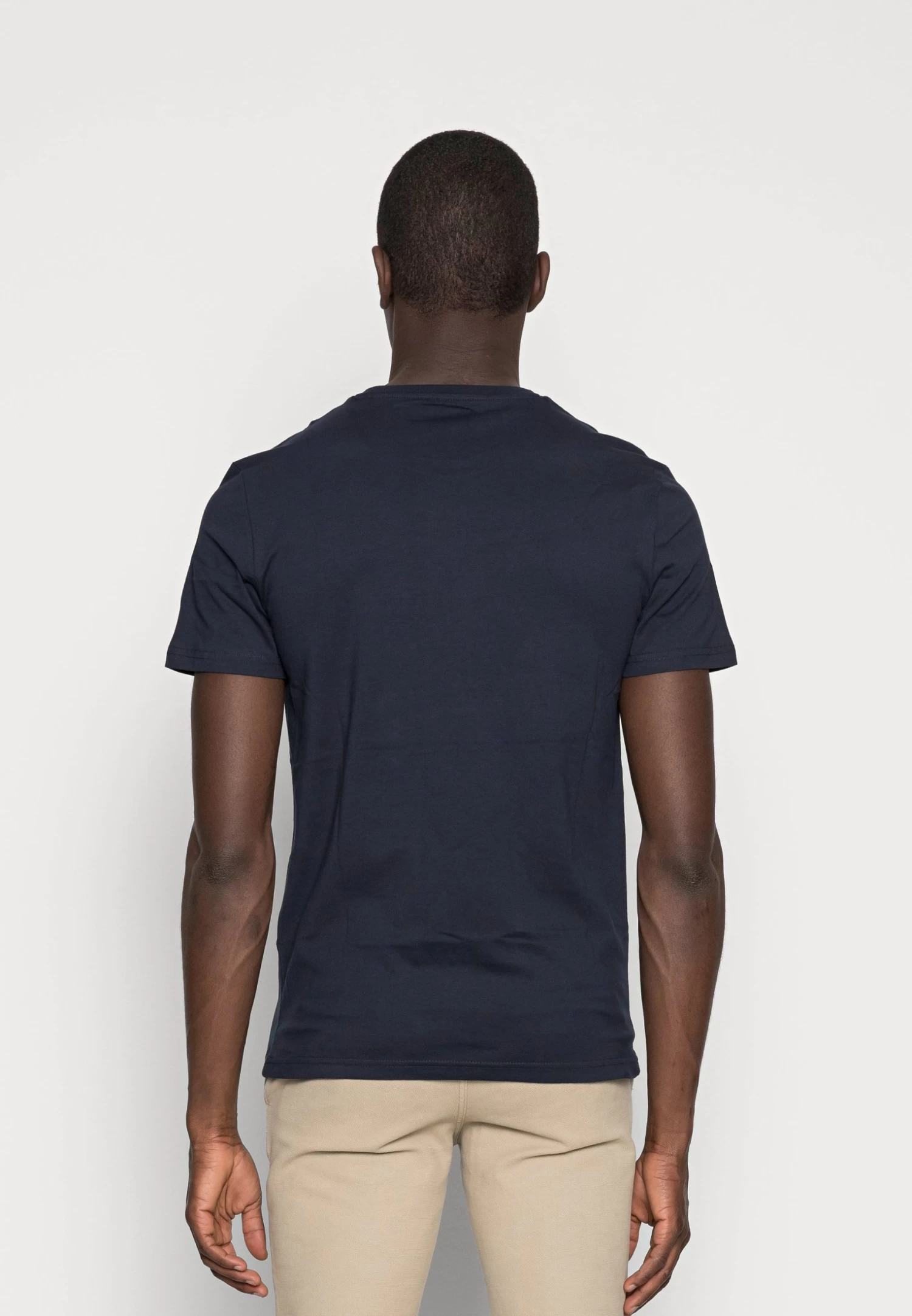 Pier One 5 Pack - Camiseta Básica - Dark Blue/Grey/Khaki - Imagen 3