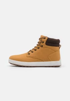 Pier One Botines Con Cordones - Camel