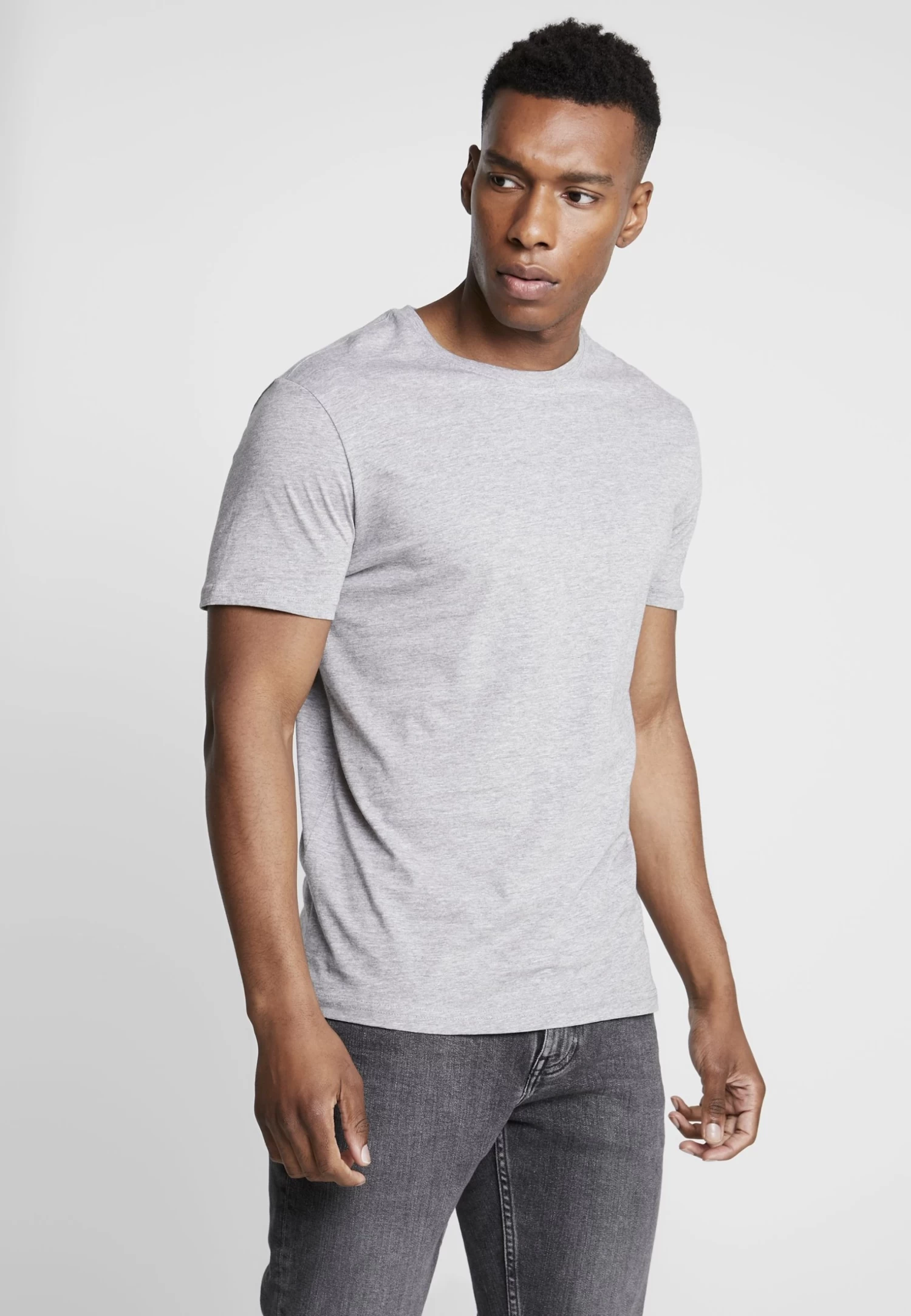 Pier One 5 Pack - Camiseta Básica - Mottled Bordeaux/White - Imagen 4