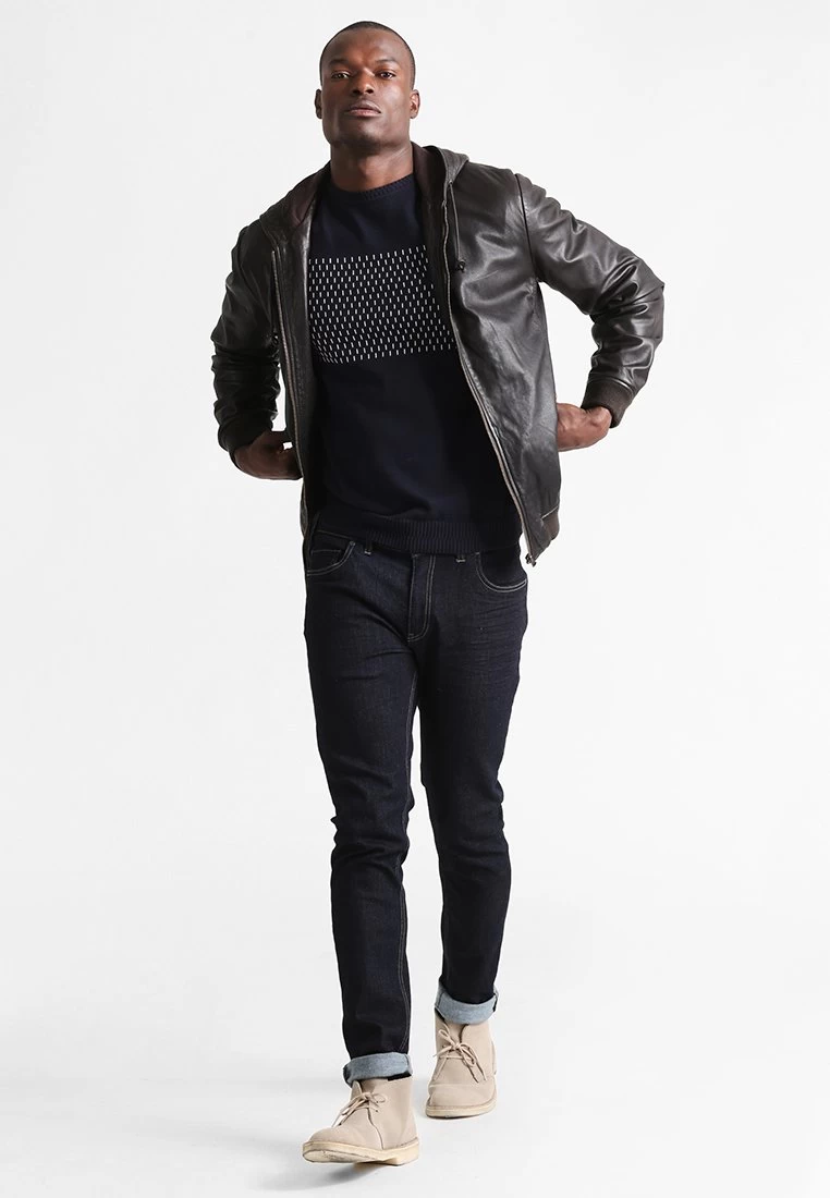 Pier One Jersey De Punto - Dark Blue - Imagen 2