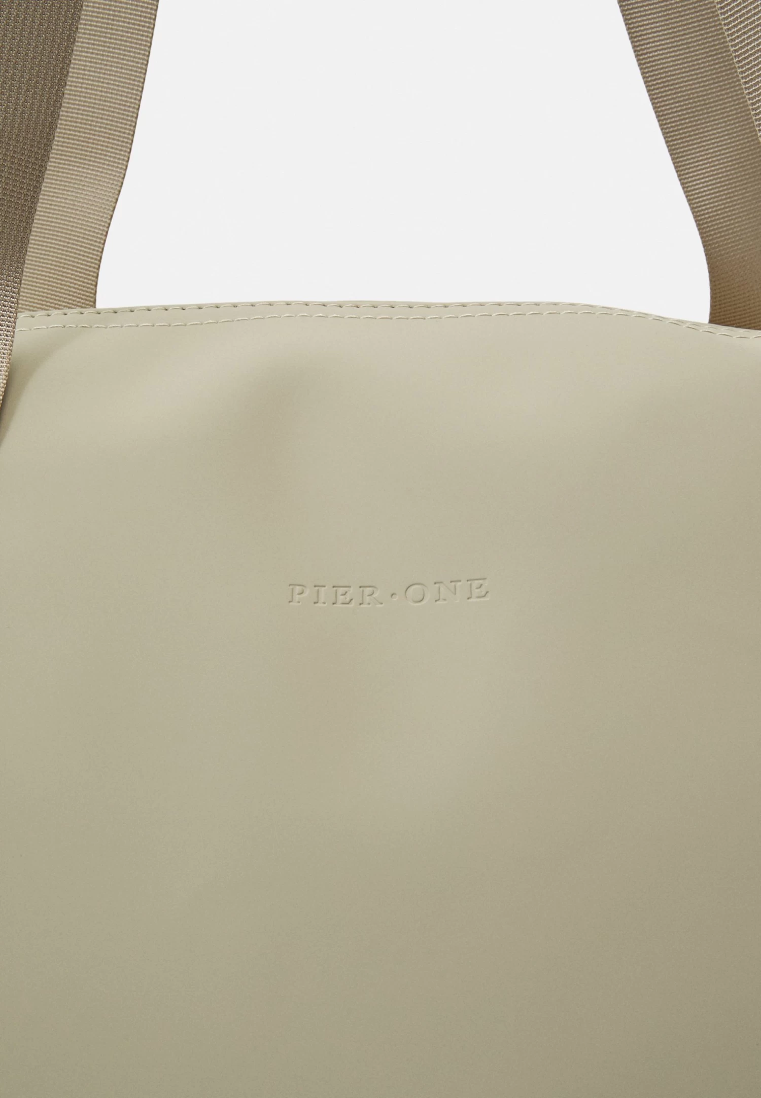 Pier One Unisex - Bolsa De Fin De Semana - Beige - Imagen 5