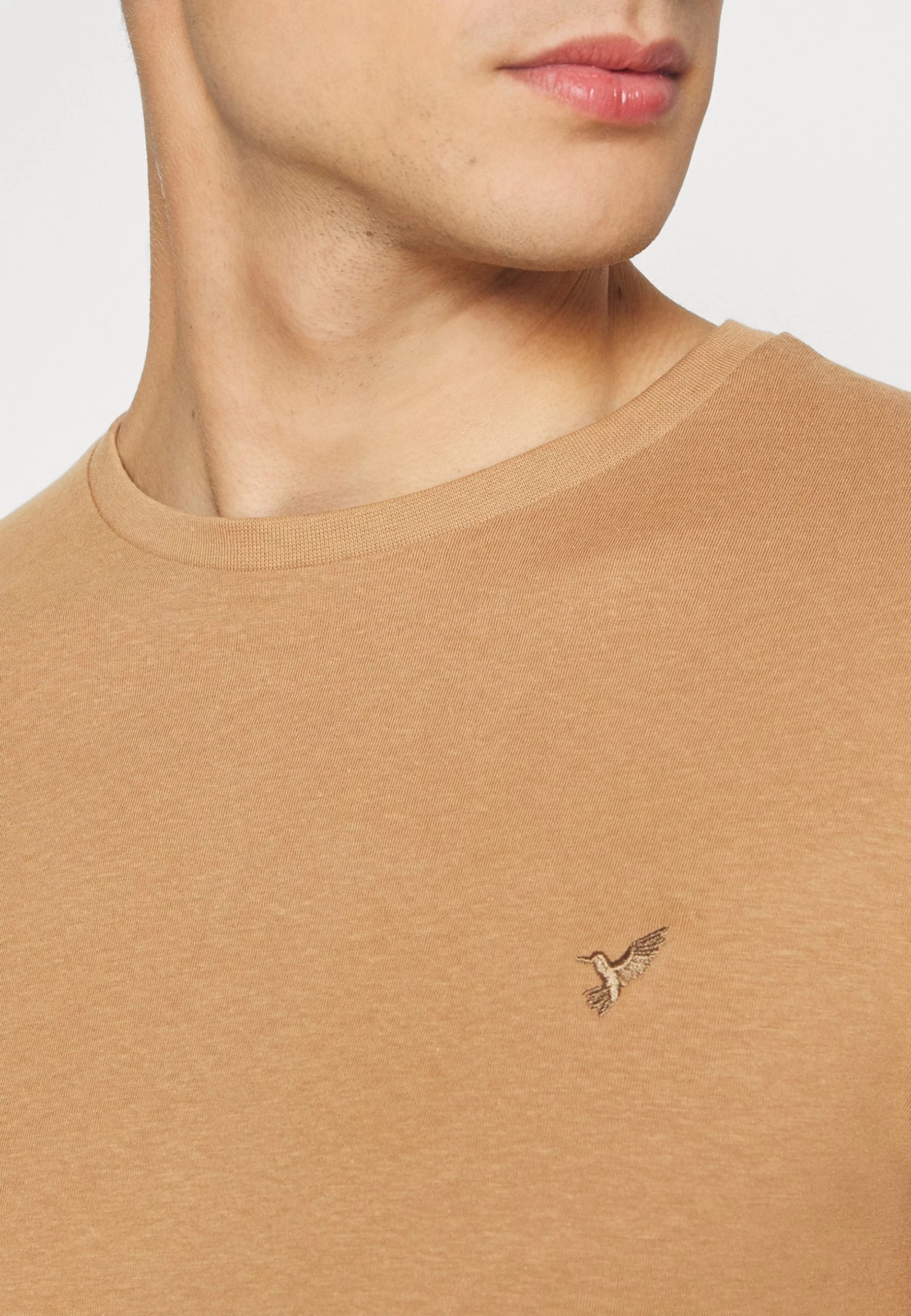 Pier One Unisex 5 Pack - Camiseta Básica - Off-White/Tan/Orange - Imagen 11