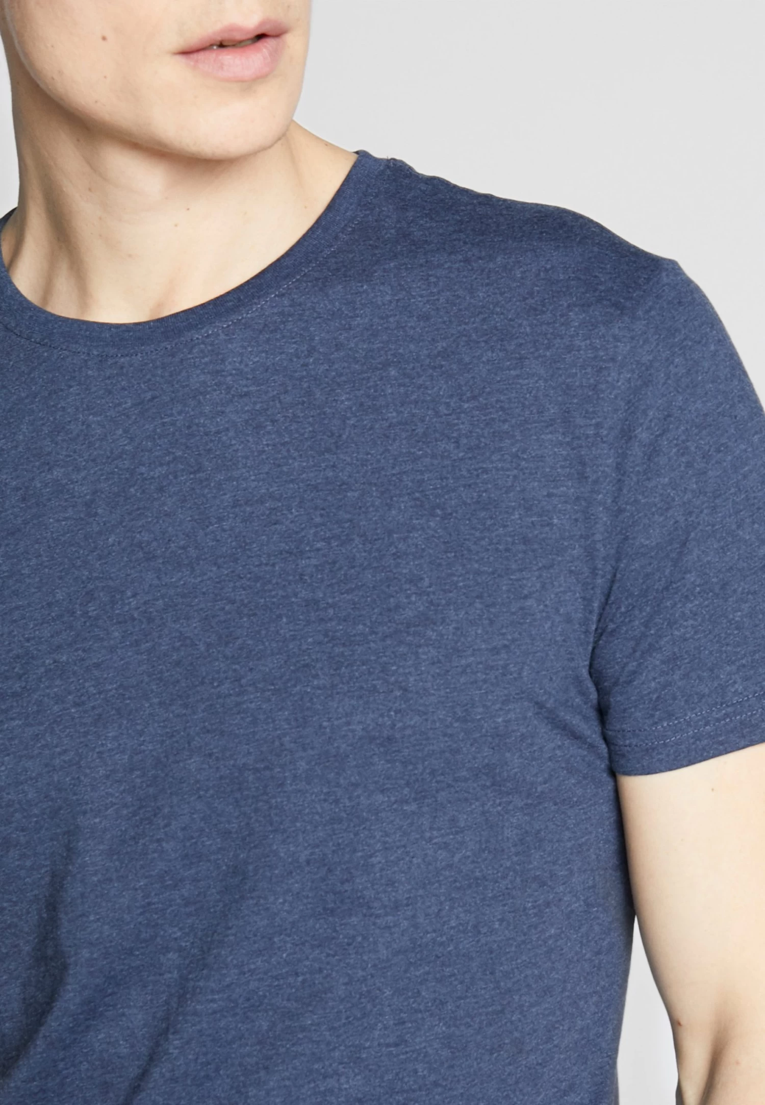 Pier One 3 Pack - Camiseta Básica - Black/White/Blue - Imagen 5