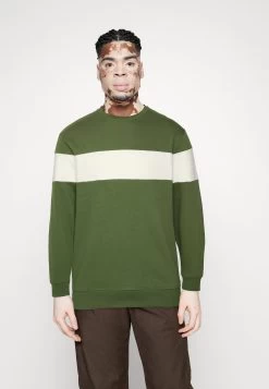Pier One Sudadera - Khaki/Off-White