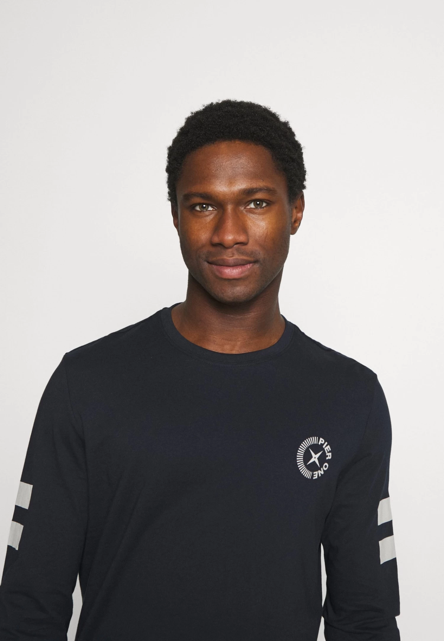 Pier One Camiseta De Manga Larga - Dark Blue - Imagen 4