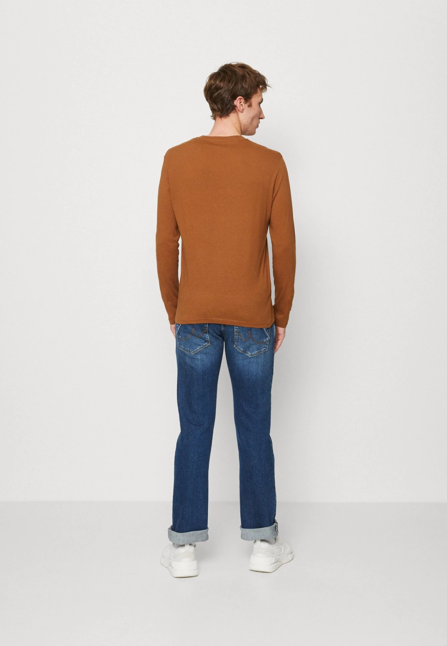 Pier One 5 Pack - Camiseta De Manga Larga - Blue/Off-White/Light Brown - Imagen 3