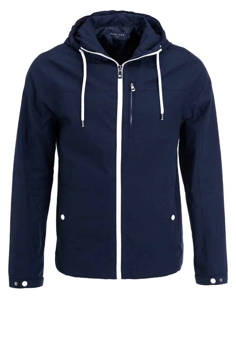 Pier One Chaqueta Fina - Dark Blue - Imagen 6