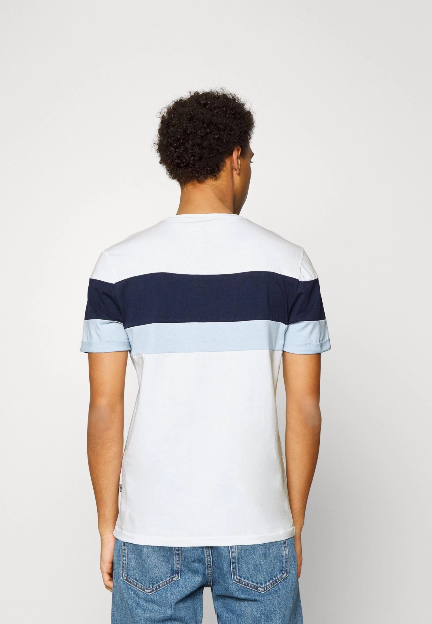Pier One Camiseta Estampada - White/Blue - Imagen 3