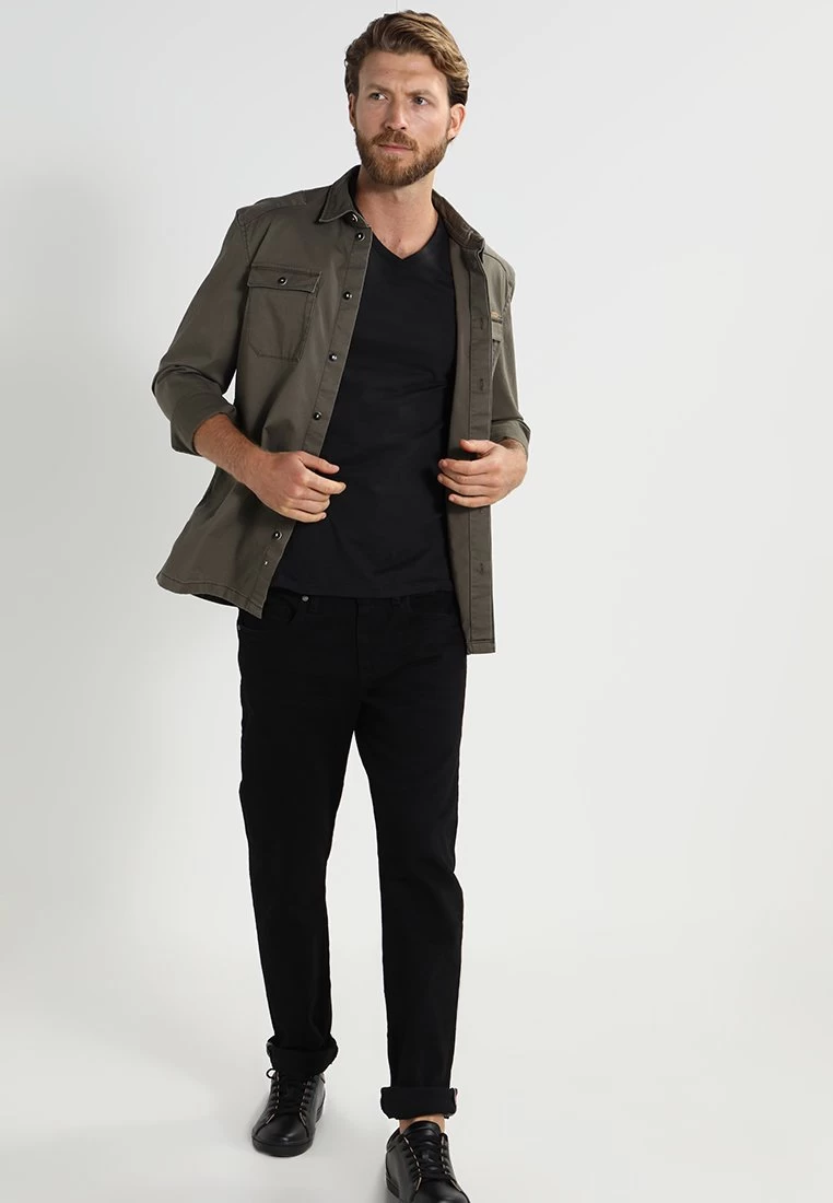 Pier One 2 Pack - Camiseta Básica - Black - Imagen 2