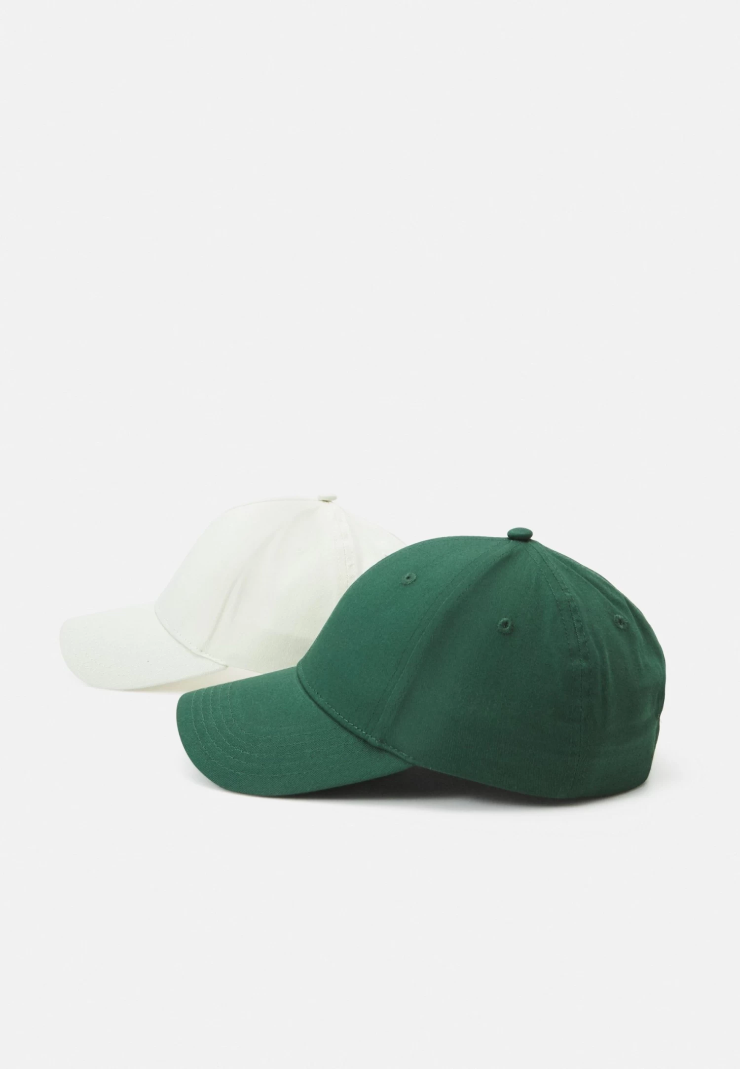 Pier One Unisex 2 Pack - Gorra - Green/Off White - Imagen 3