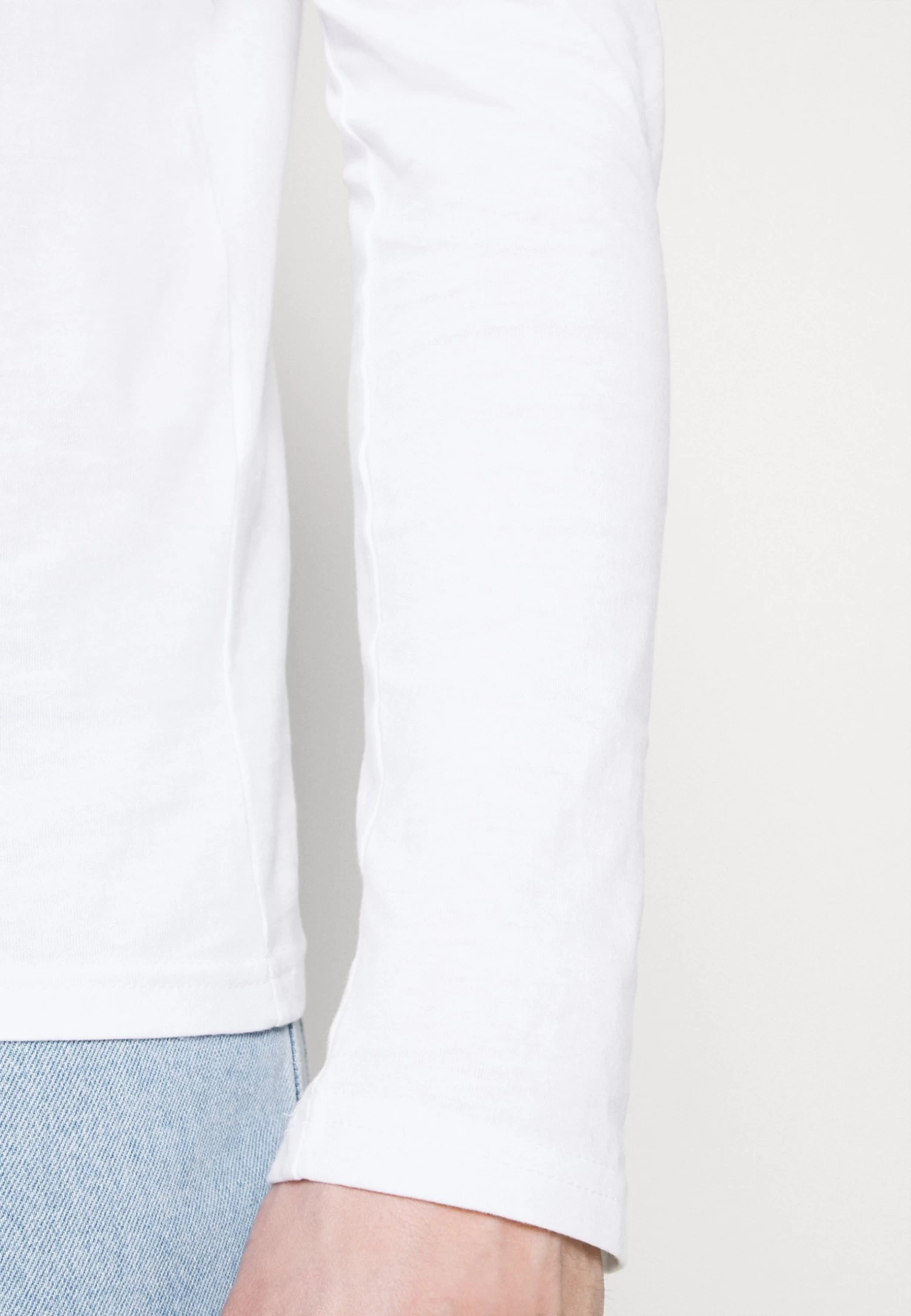 Pier One 5 Pack - Camiseta De Manga Larga - White/Dark Blu/Grey - Imagen 7