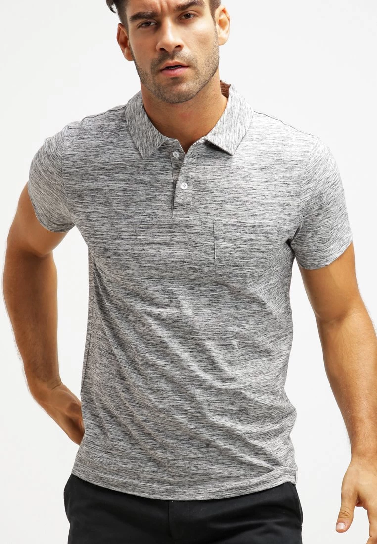 Pier One Polo - Grey Melange