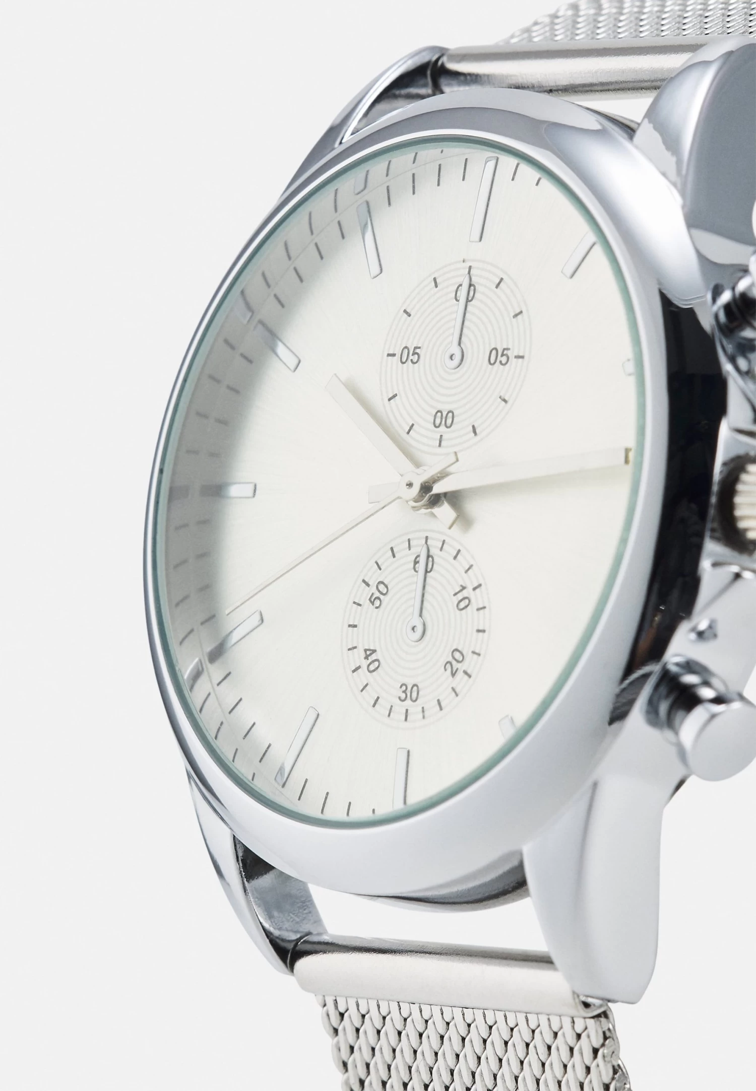 Pier One Unisex - Cronógrafo - Silver-Coloured - Imagen 4