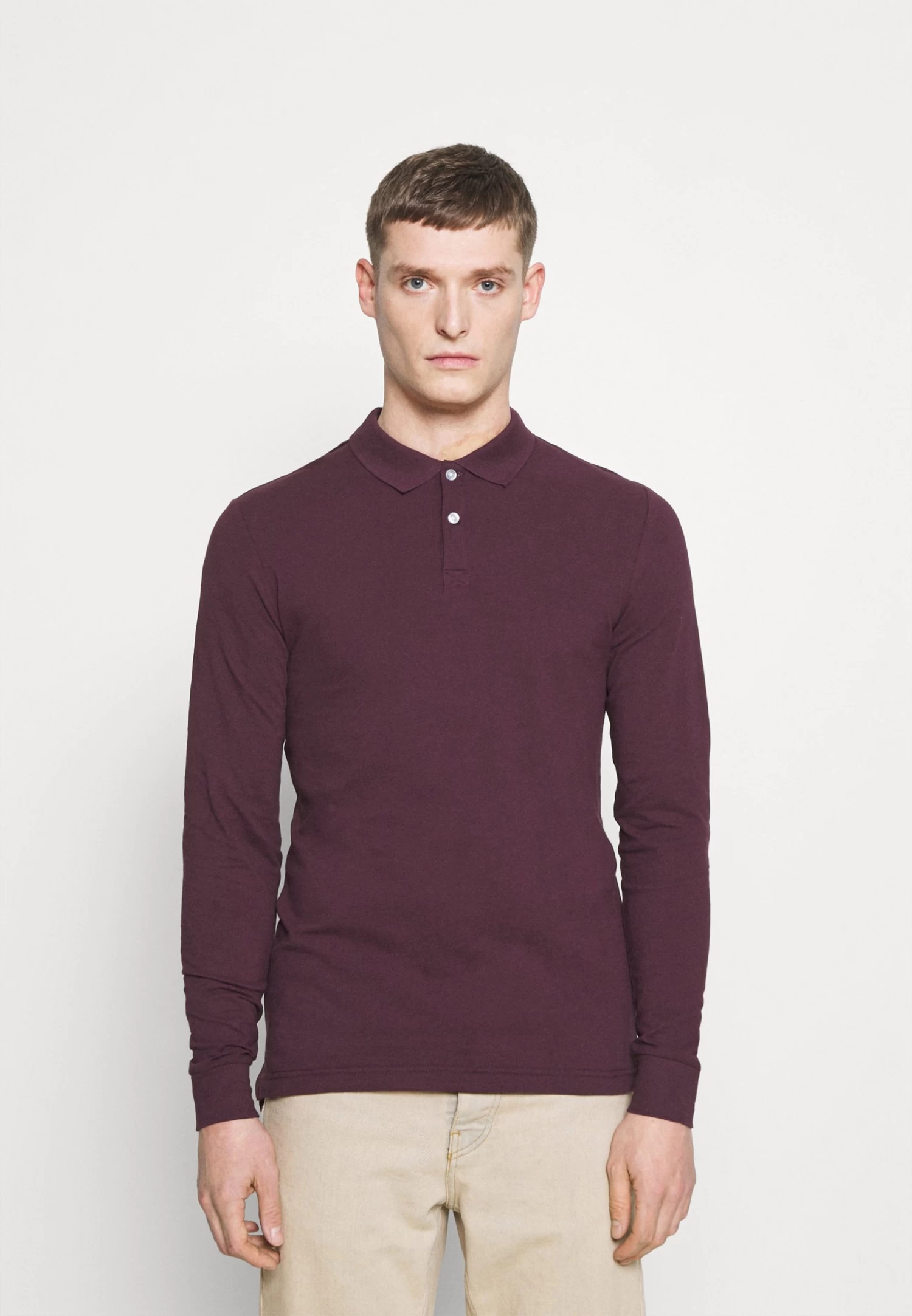 Pier One 2 Pack - Polo - Bordeaux/Dark Blue - Imagen 5