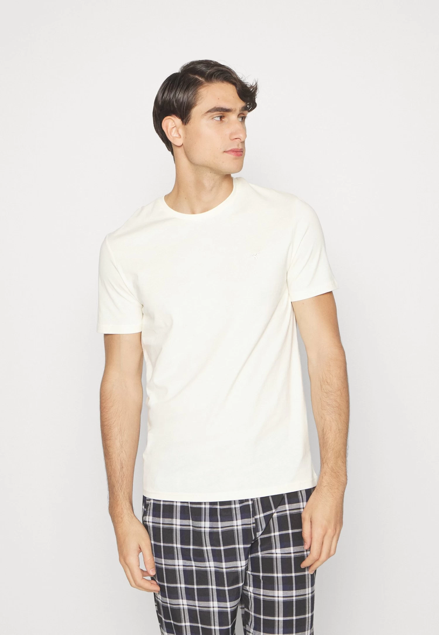 Pier One Unisex 5 Pack - Camiseta Básica - Off-White/Tan/Orange - Imagen 4