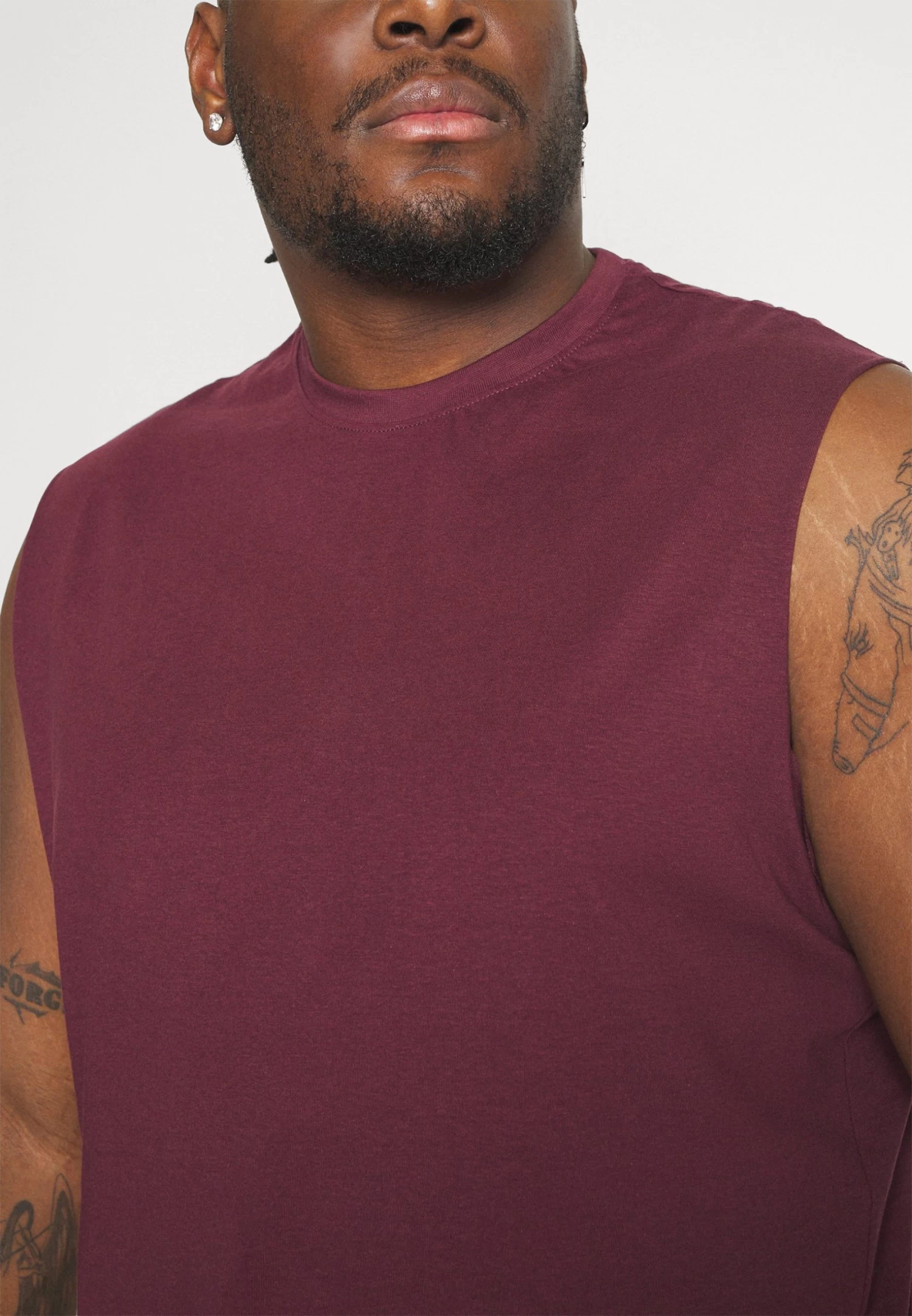 Pier One 2 Pack- Top - Black/Bordeaux - Imagen 7