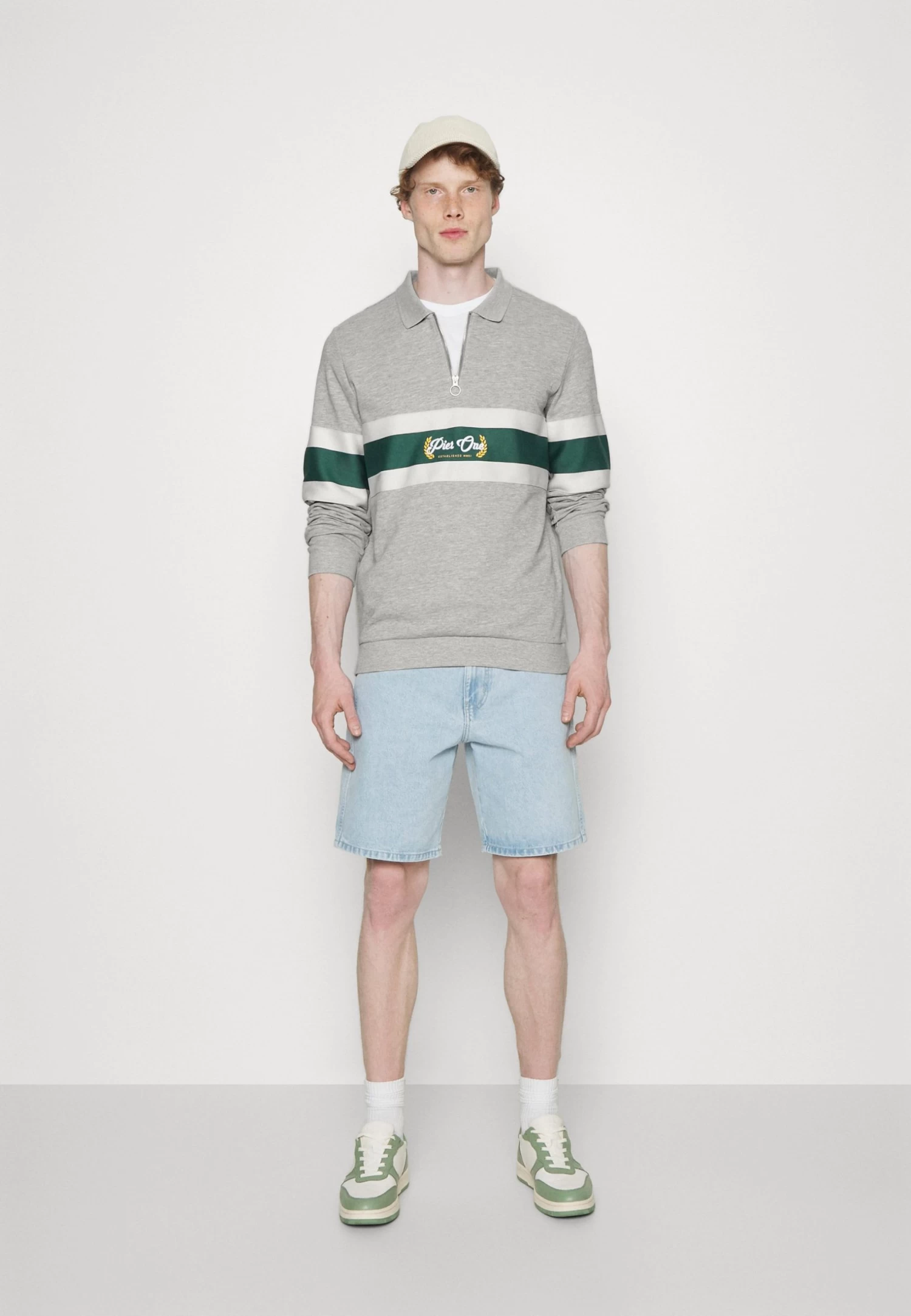 Pier One Sudadera -Light Grey - Imagen 2