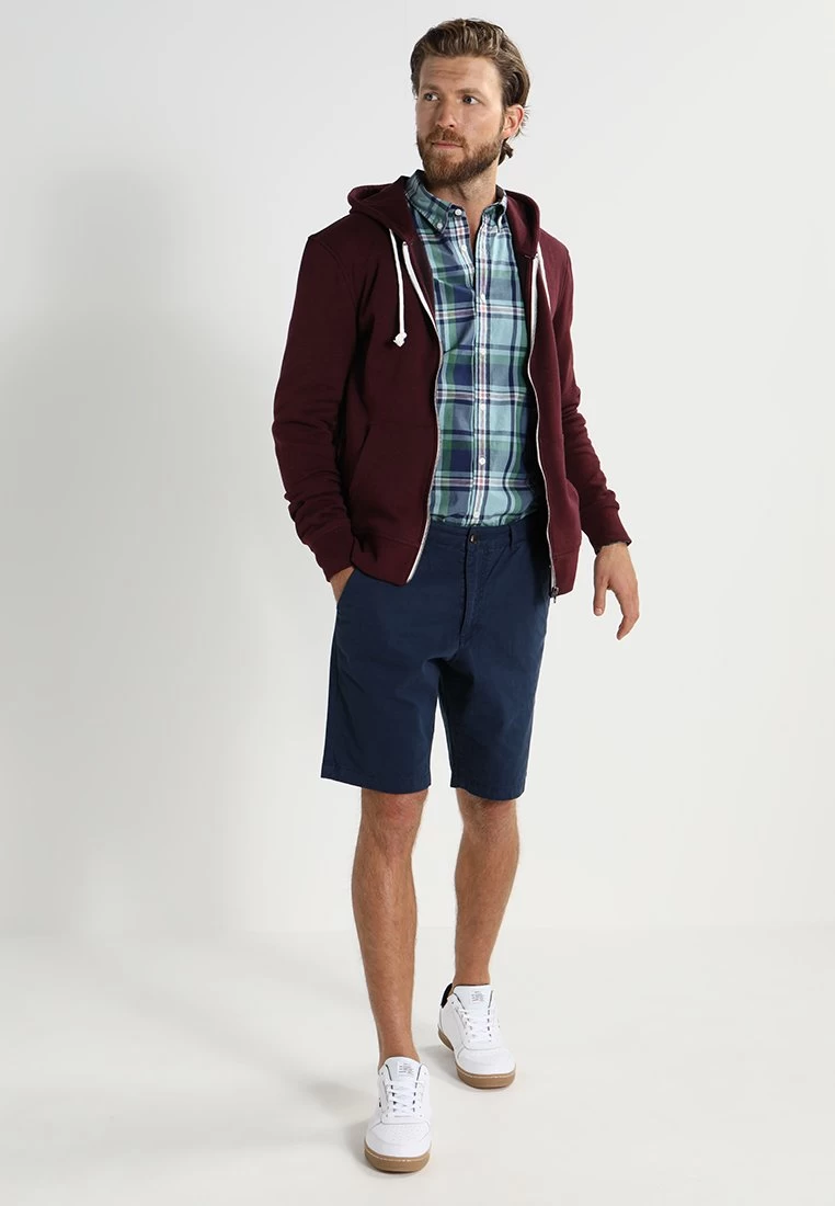 Pier One Sudadera Con Cremallera - Bordeaux Melange - Imagen 2