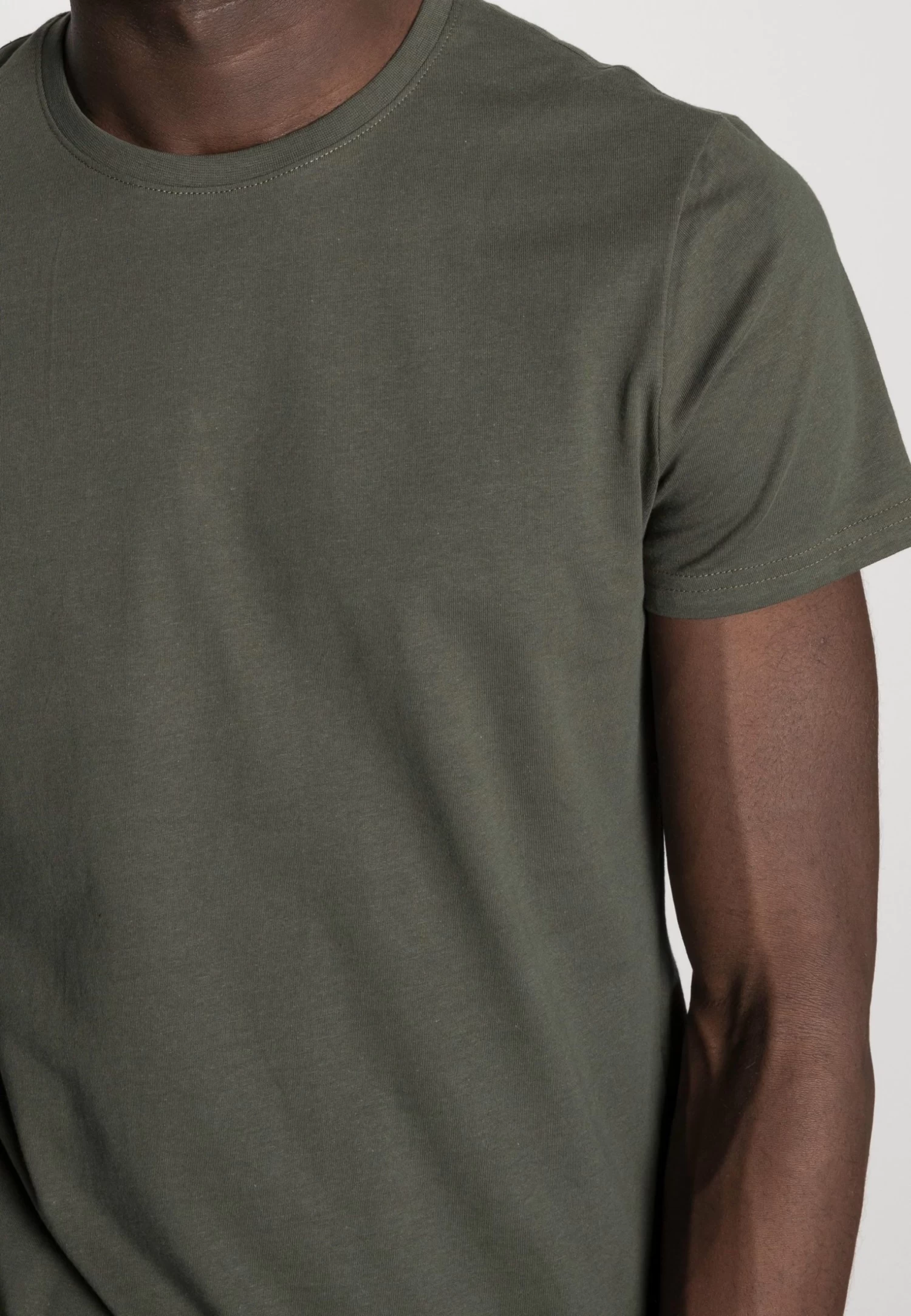 Pier One 3 Pack - Camiseta Básica - Black/Grey/Green - Imagen 7