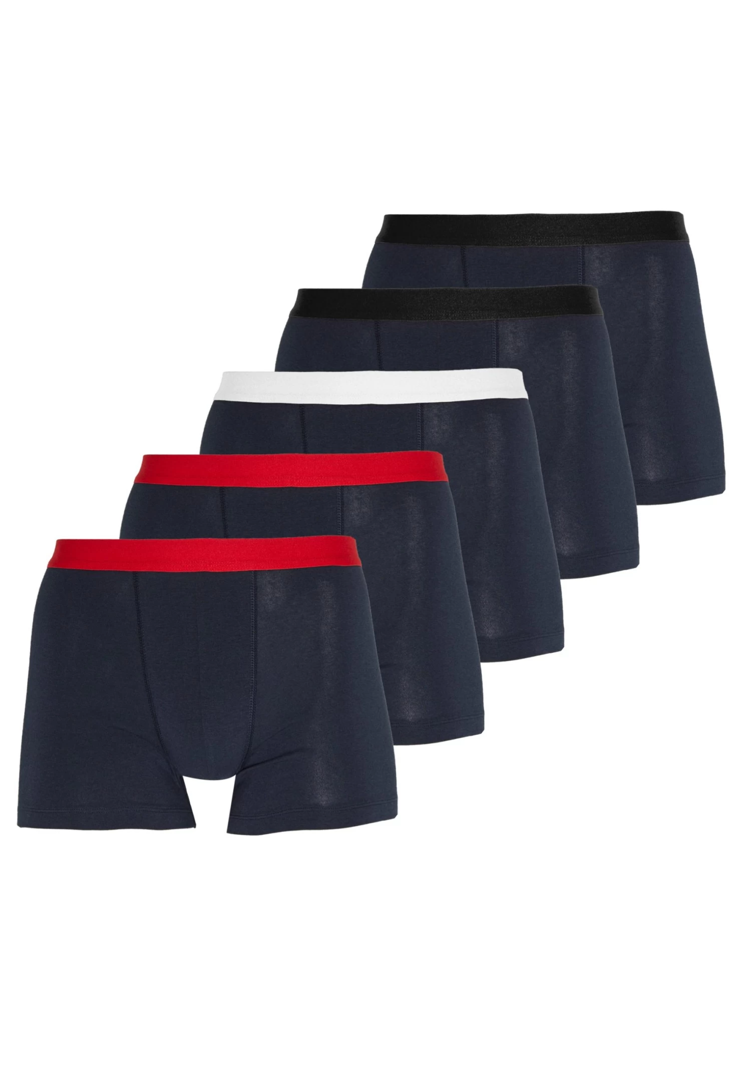 Pier One 5 Pack - Culotte - Dark Blue/Red - Imagen 5