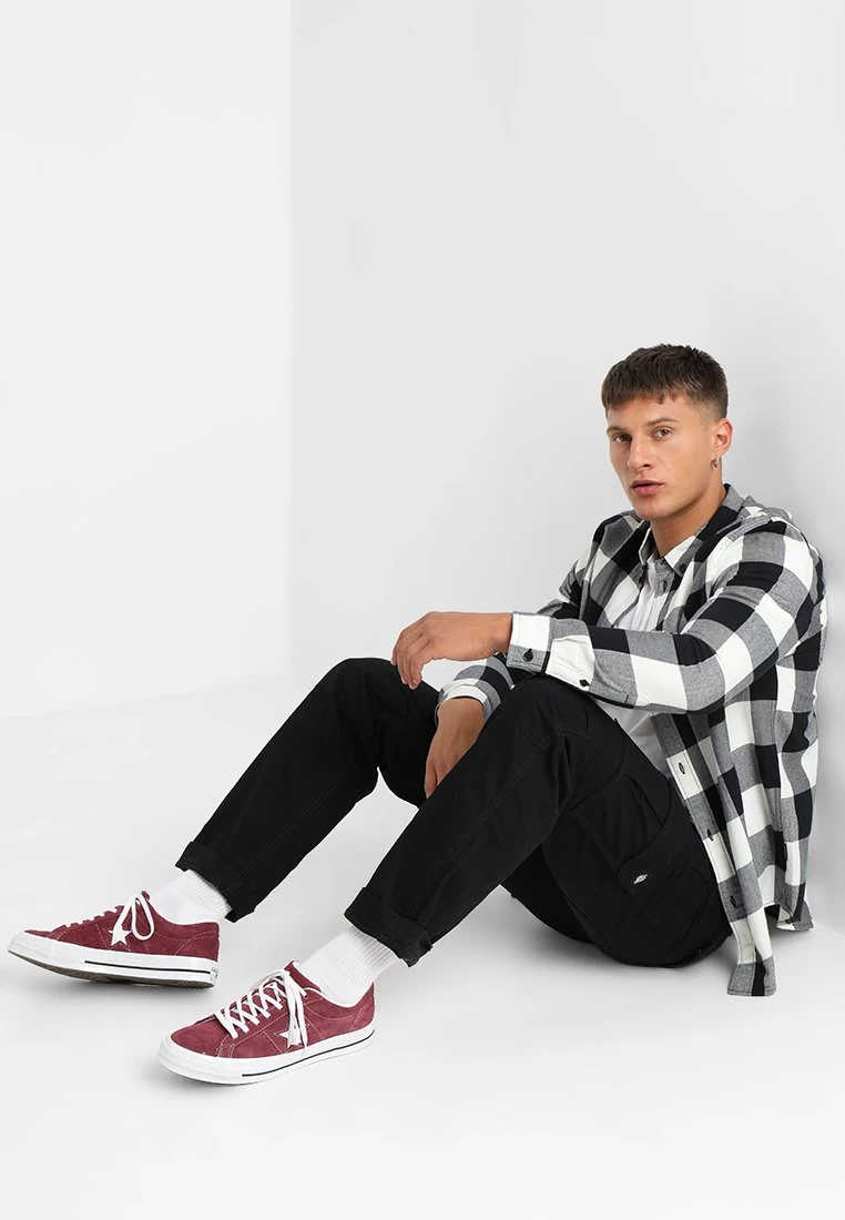 Pier One Camisa - Black/White - Imagen 2