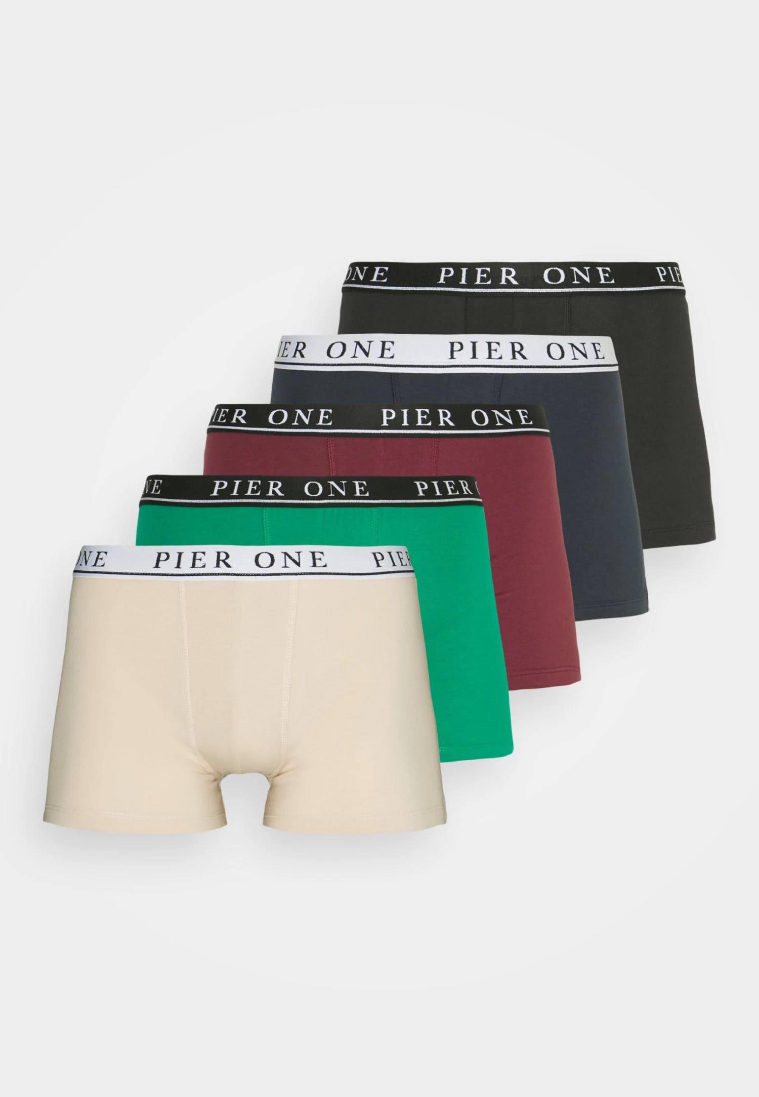 Pier One 5 Pack - Culotte - Beige/Green/Bordeaux - Imagen 5