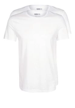 Pier One 2 Pack - Camiseta Básica - White