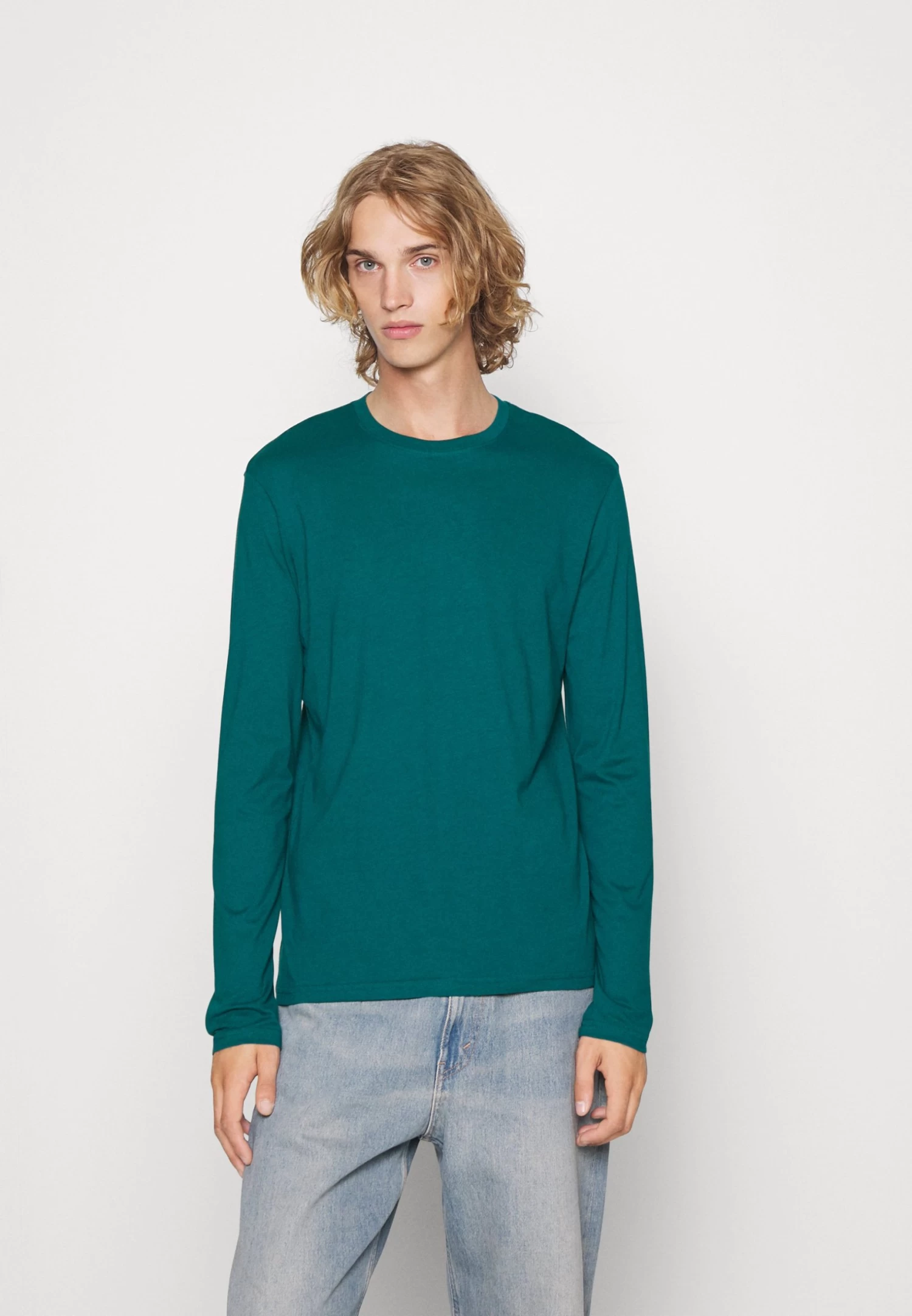 Pier One 5 Pack - Camiseta De Manga Larga - White/Dark Blue/Black - Imagen 5