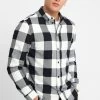 Pier One Camisa - Black/White