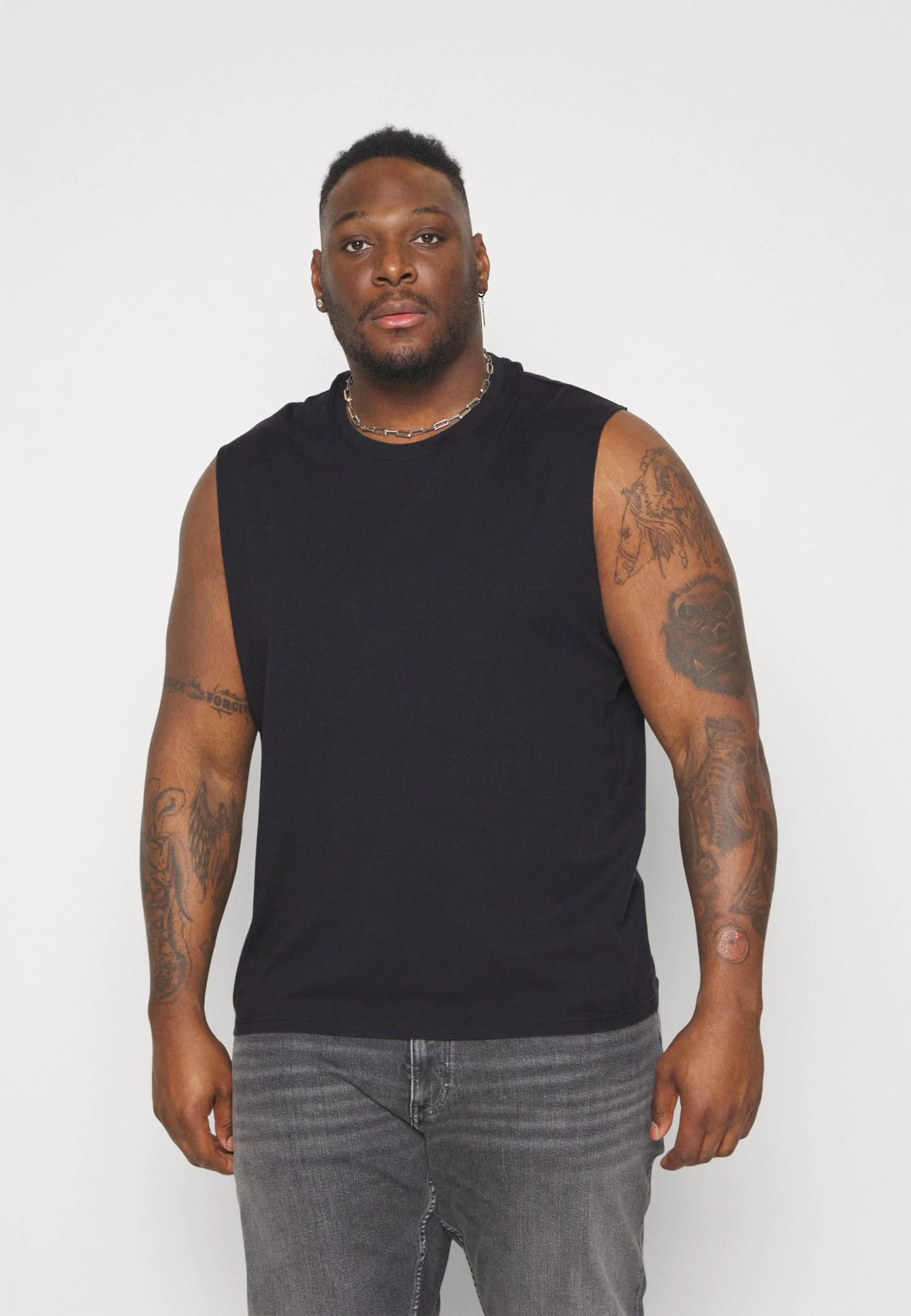 Pier One 2 Pack- Top - Black/Bordeaux - Imagen 4