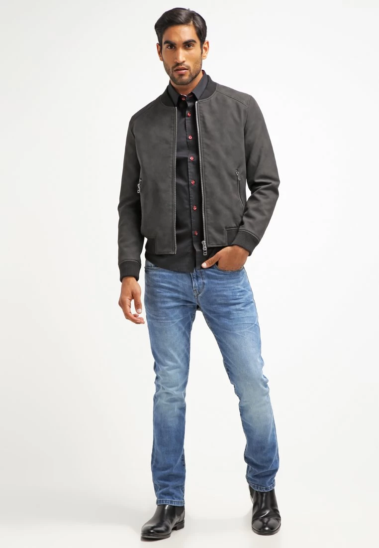 Pier One Camisa - Black/Red - Imagen 2