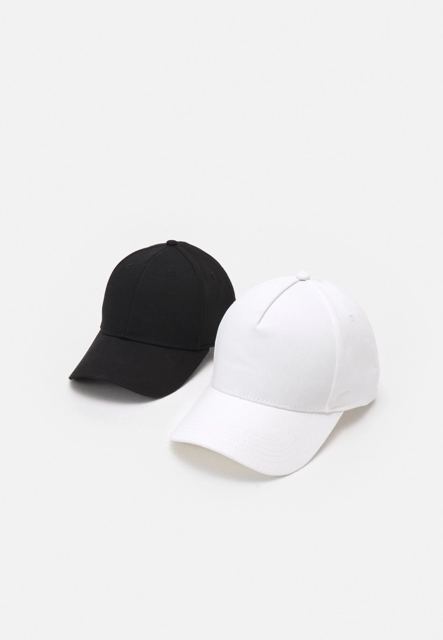 Pier One Unisex 2 Pack - Gorra - Black/White