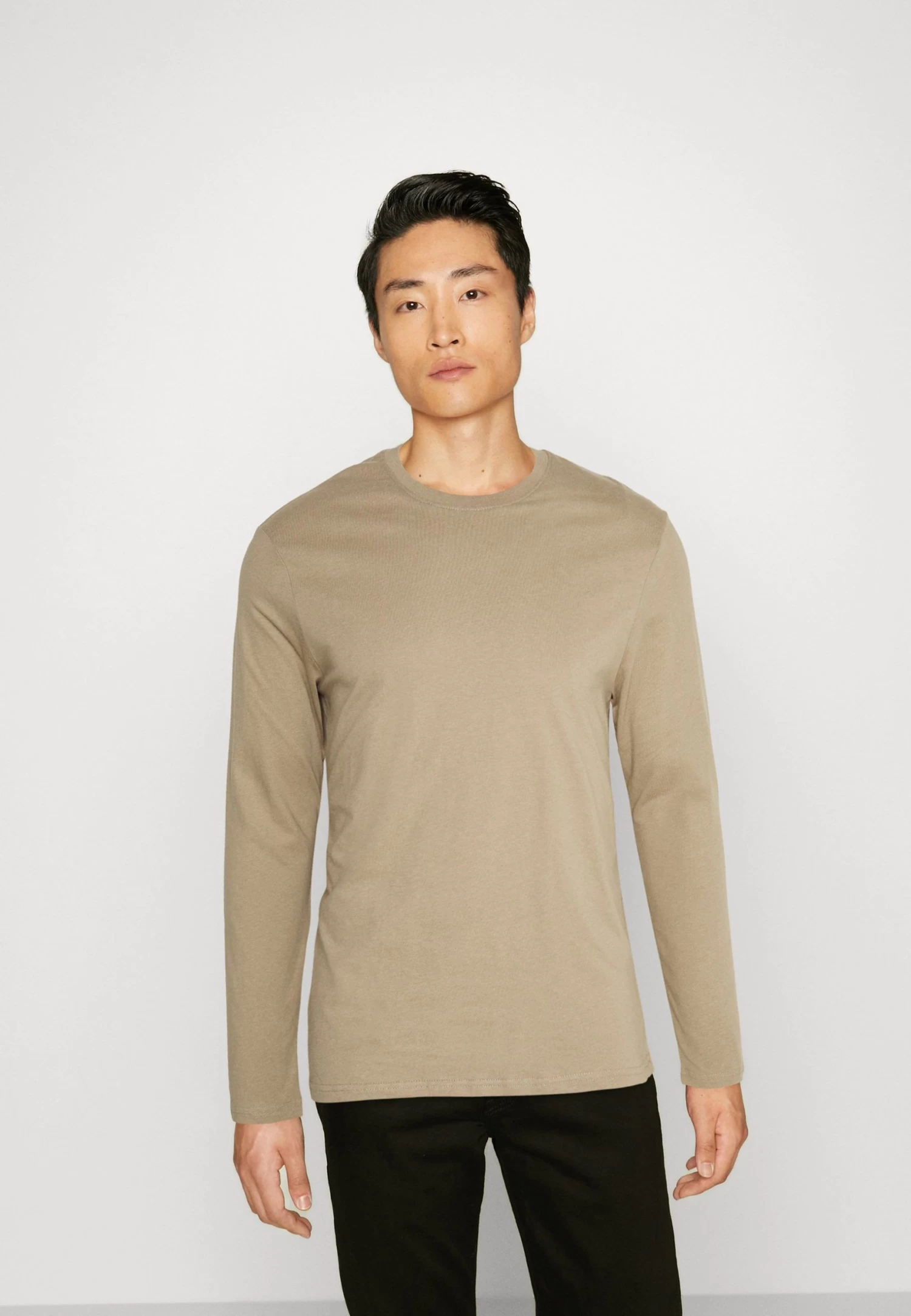 Pier One 5 Pack - Camiseta De Manga Larga - Tan/Light Blue/White - Imagen 2