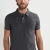 Pier One Polo - Dark Grey Melange