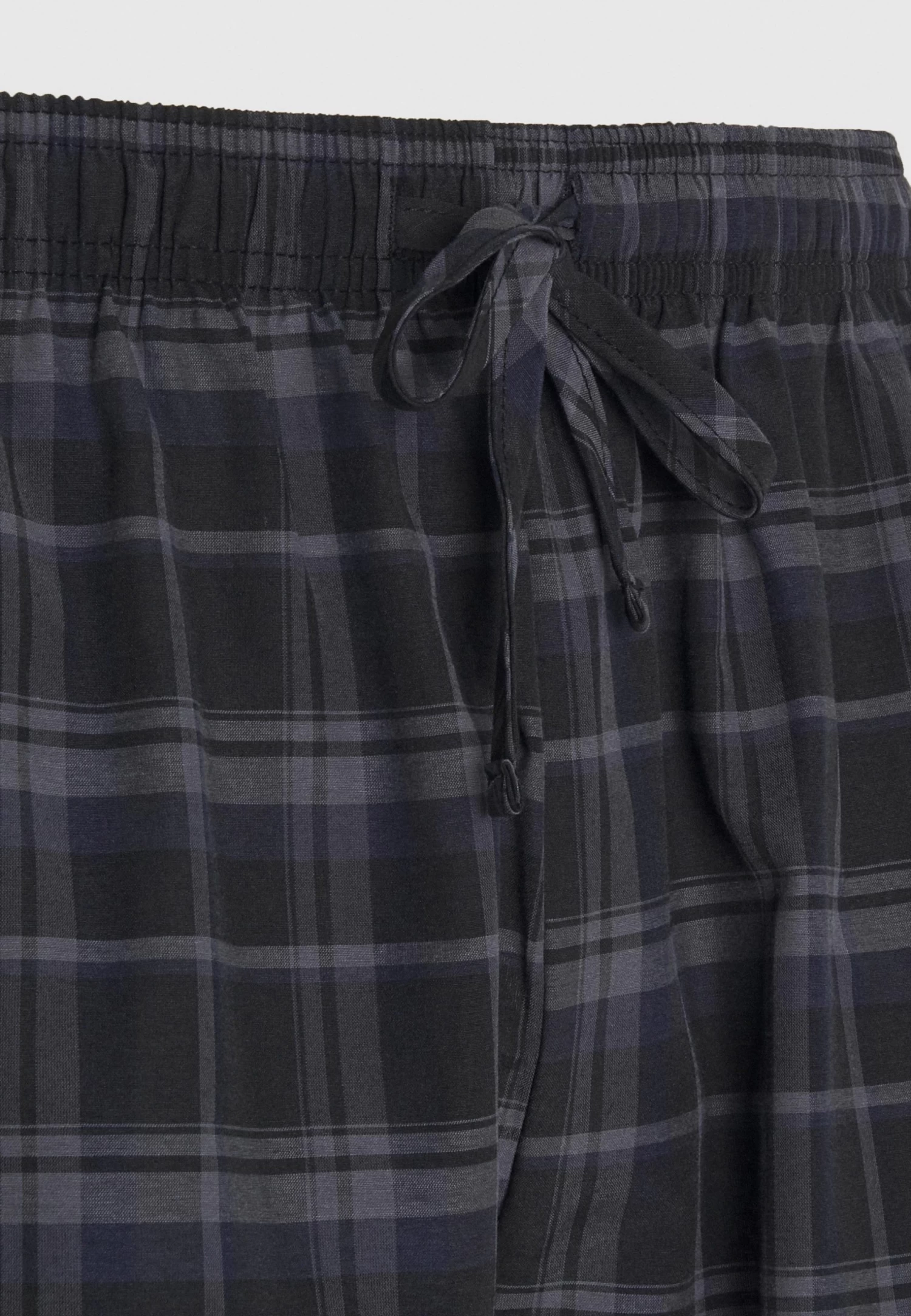 Pier One Pantalón De Pijama - Black/Blue - Imagen 5