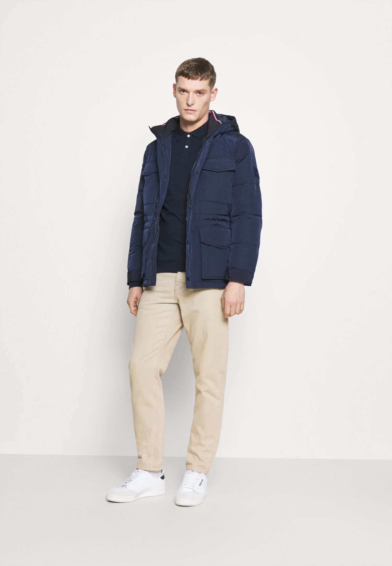 Pier One 2 Pack - Polo - Bordeaux/Dark Blue - Imagen 2