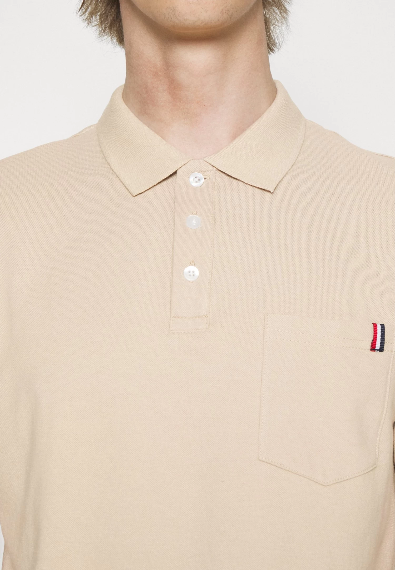 Pier One Tricolore Trim- Polo - Beige - Imagen 6