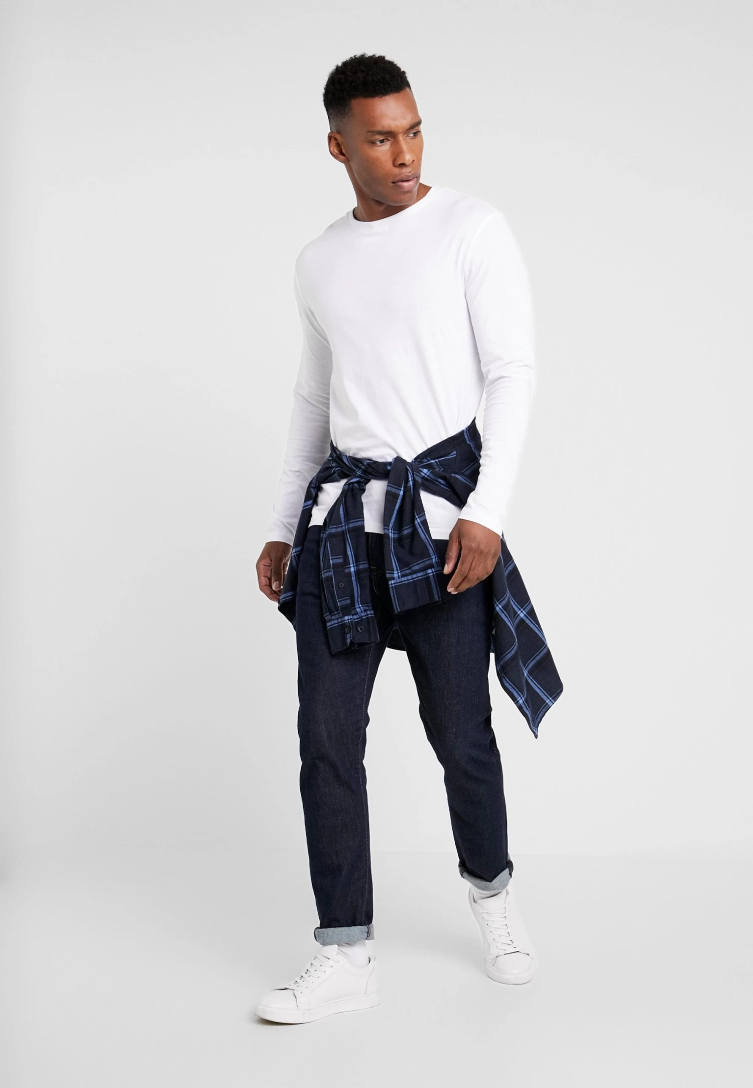 Pier One 2 Pack - Camiseta De Manga Larga - White - Imagen 2