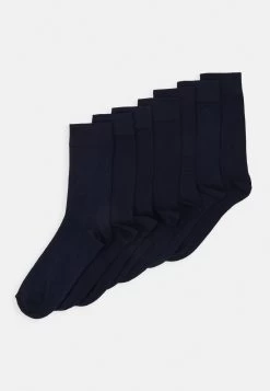 Pier One 7 Pack - Calcetines - Dark Blue