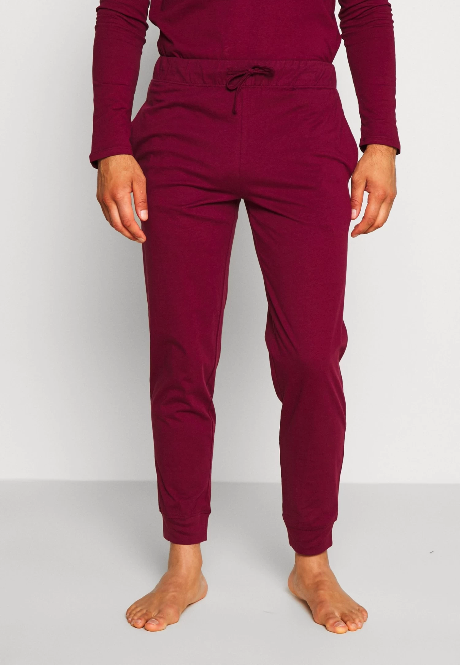 Pier One 2 Pack - Pantalón De Pijama - Dark Blue/Bordeaux - Imagen 2