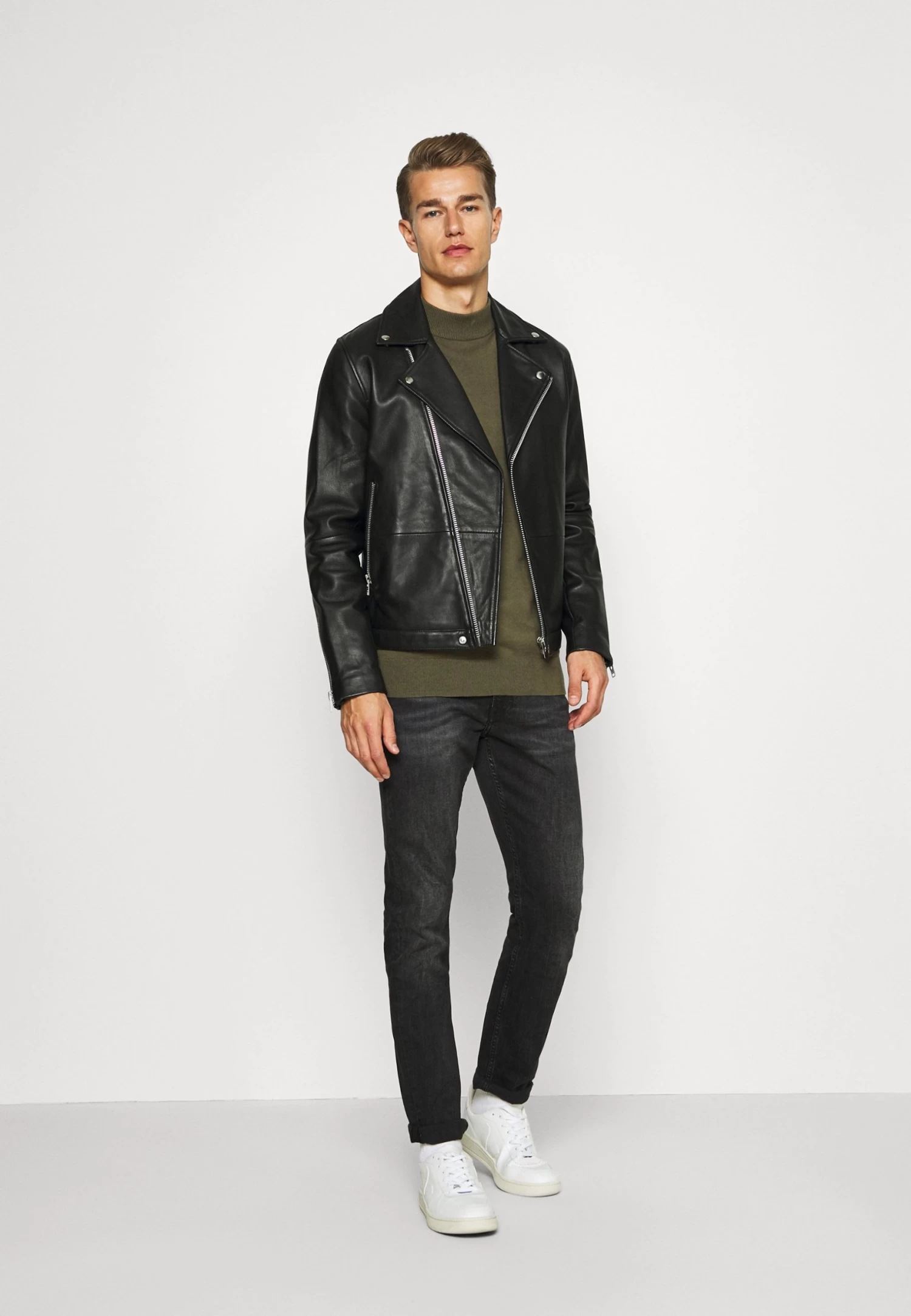 Pier One Jersey De Punto - Oliv - Imagen 2