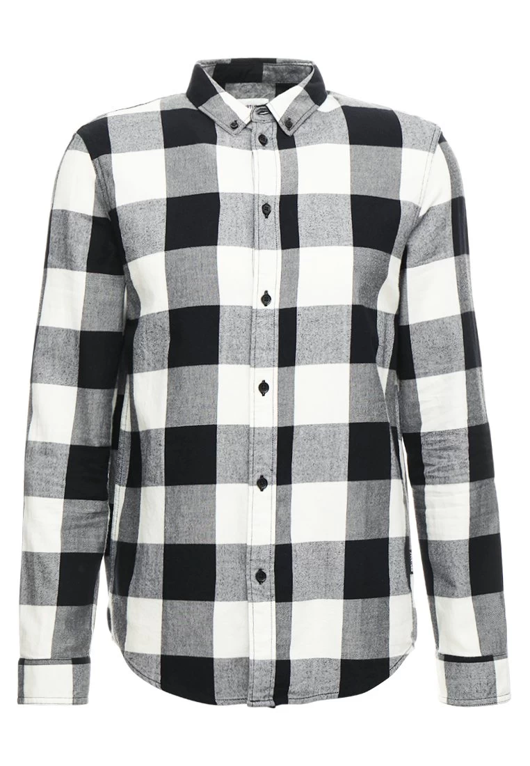 Pier One Camisa - Black/White - Imagen 5