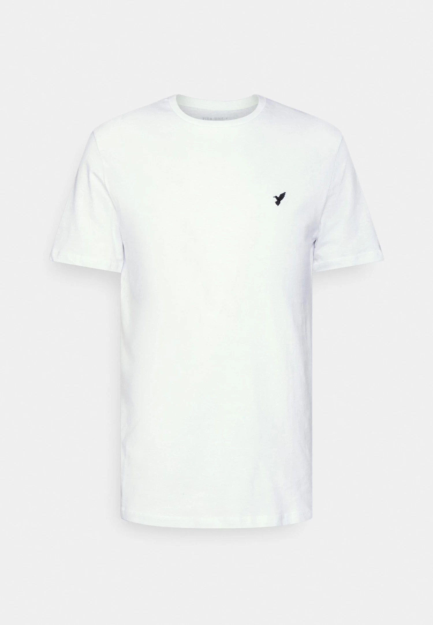 Pier One Unisex 5 Pack - Camiseta Básica - White/Brown/Dark Blue - Imagen 5