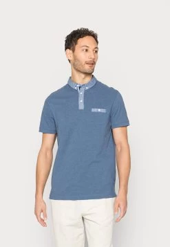 Pier One Polo - Dark Blue/Light Blue