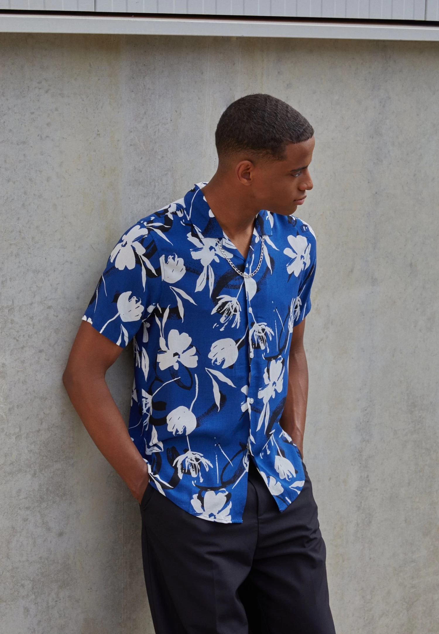 Pier One Camisa - Dark Blue - Imagen 3