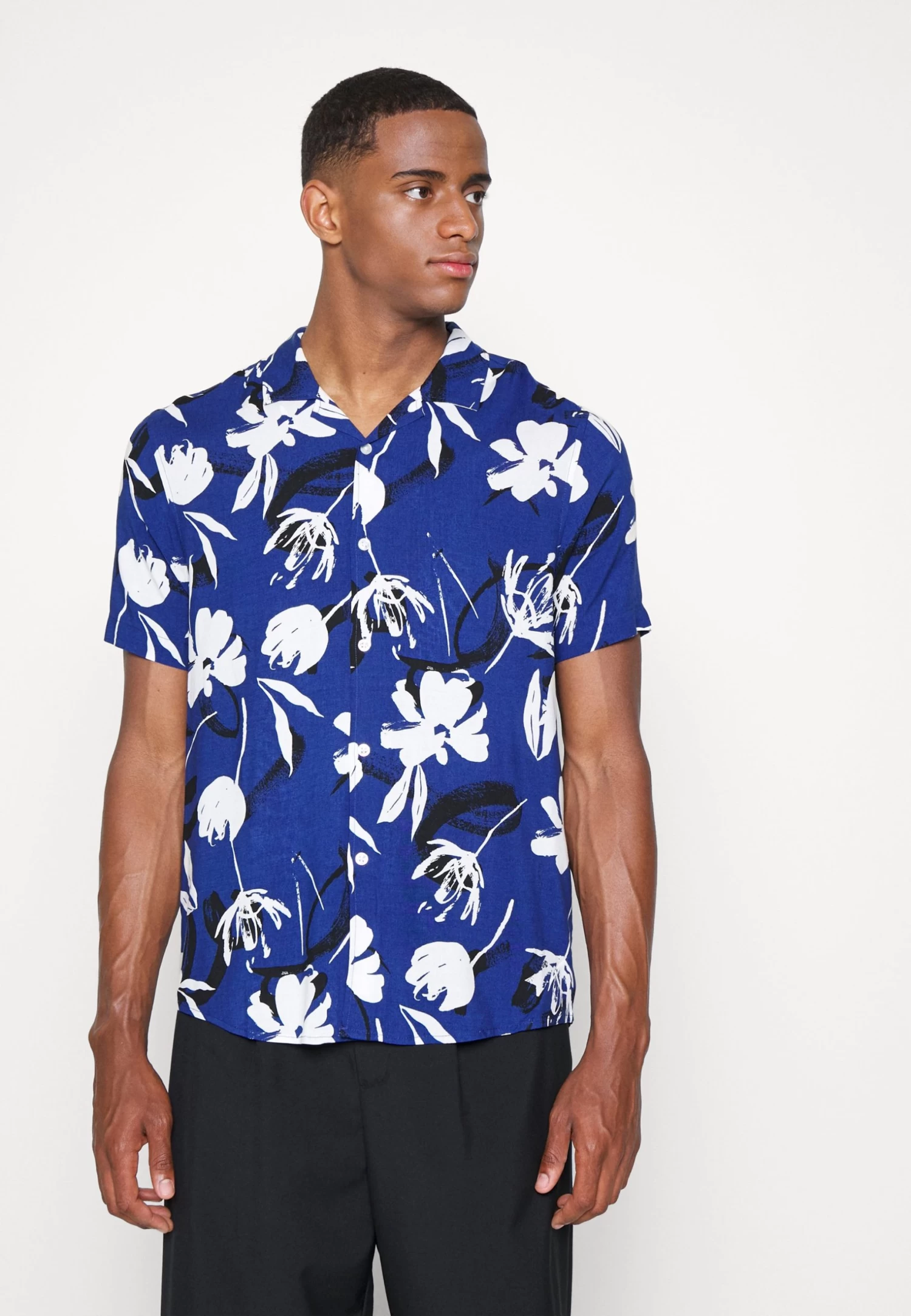 Pier One Camisa - Dark Blue - Imagen 4