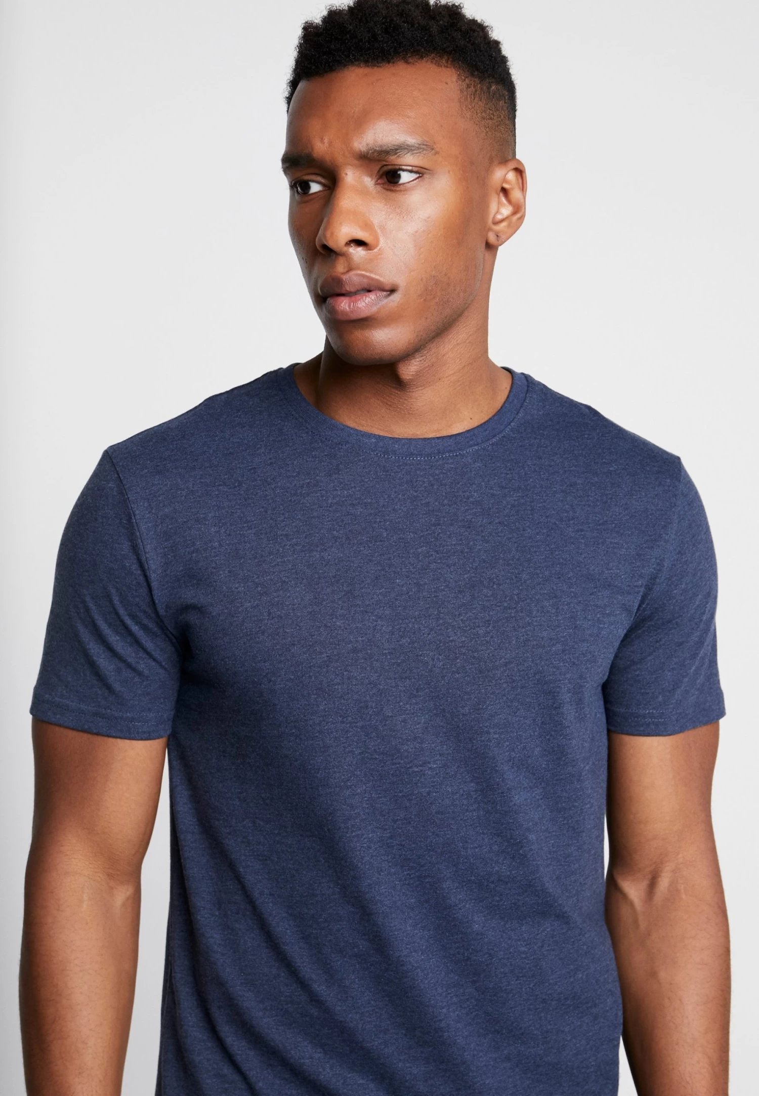 Pier One 5 Pack - Camiseta Básica - Mottled Bordeaux/White - Imagen 7