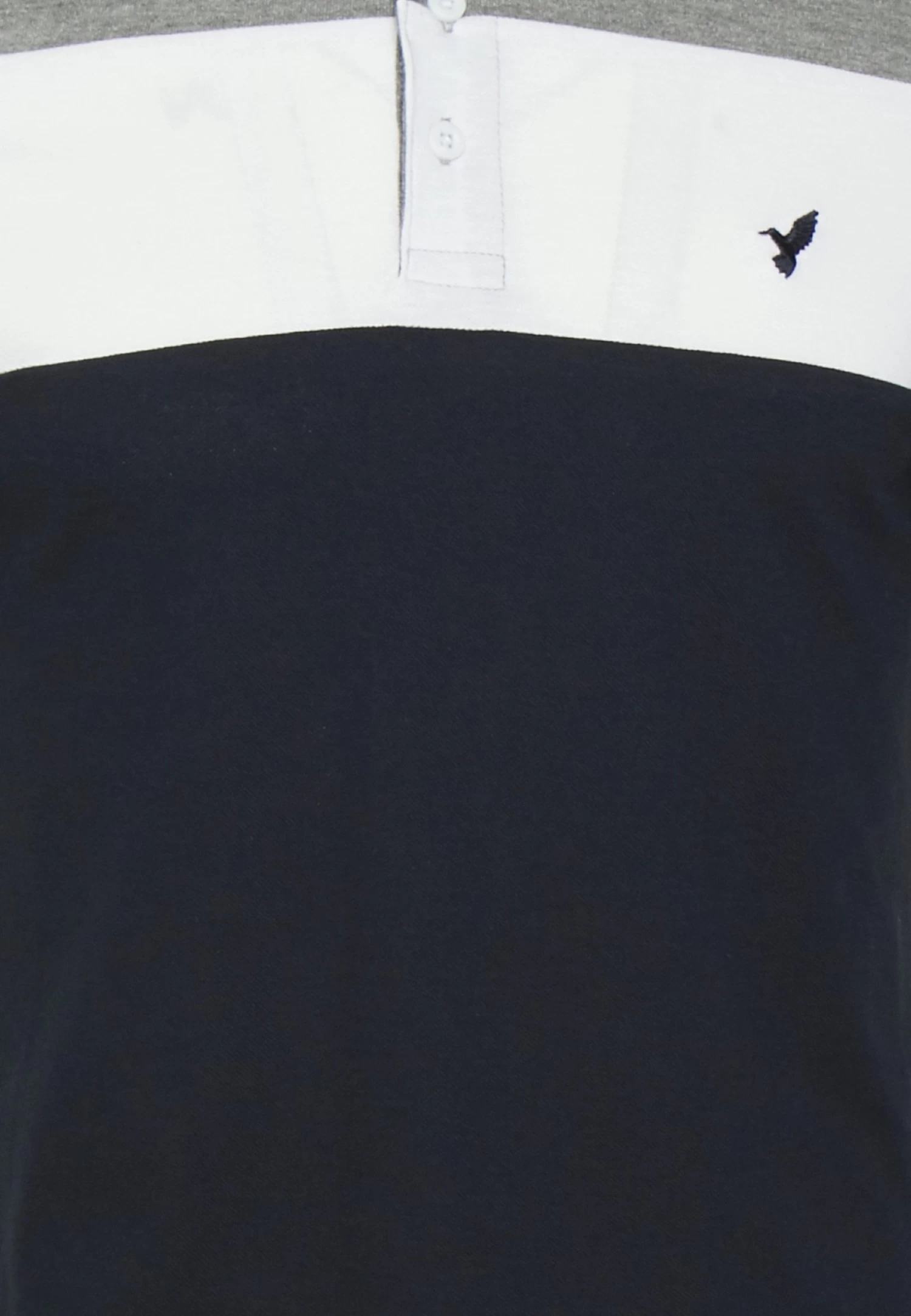 Pier One Polo - Grey/White/Dark Blue - Imagen 3